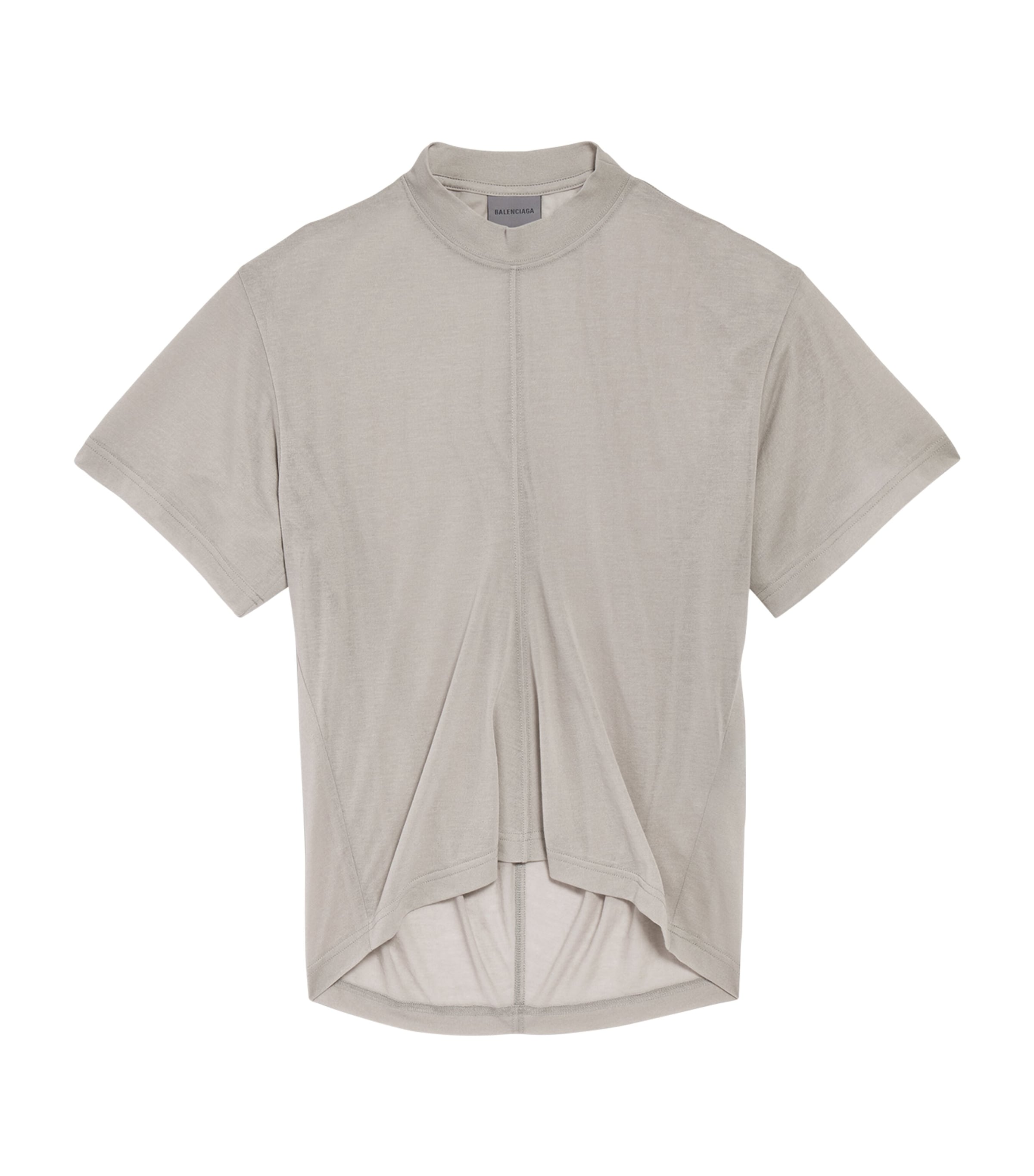 Balenciaga Womens Cotton Transparent T-Shirt Image 1