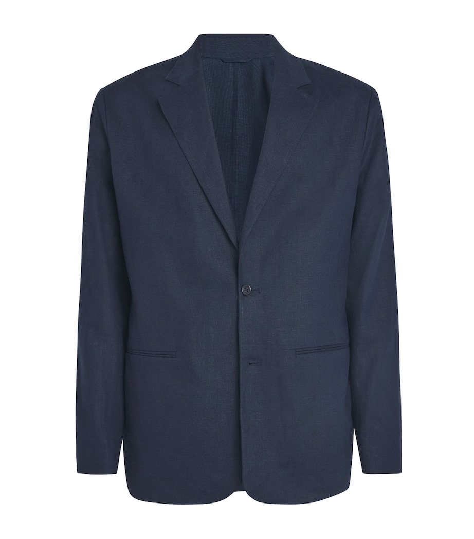 Linen Timo Blazer NAVY BLUE 200 Image 1