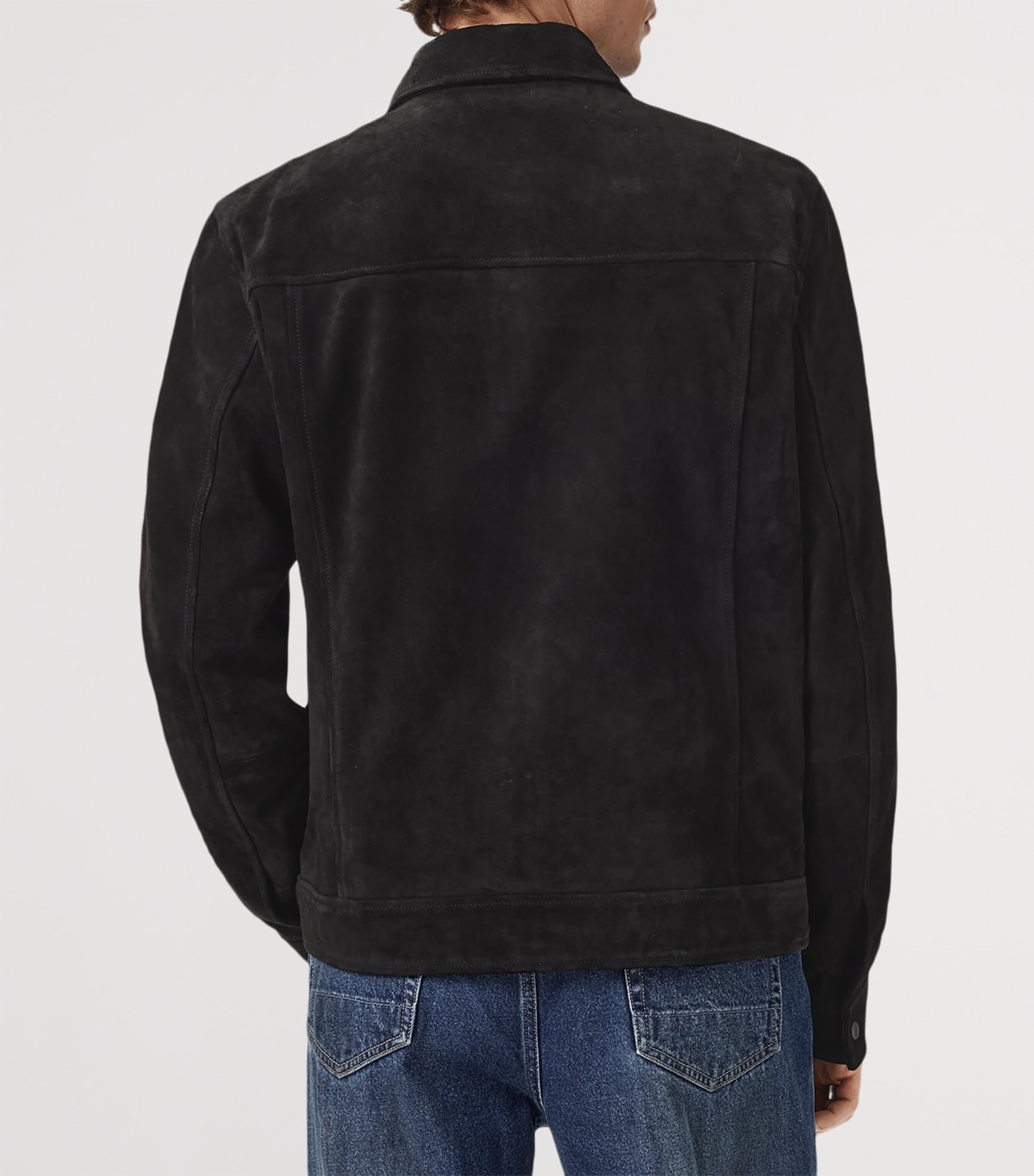 Suede Rhone Jacket BLACK Image 8