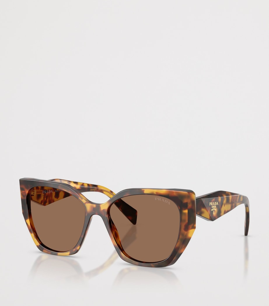 Prada Tortoiseshell Pillow Sunglasses Brown Image 2