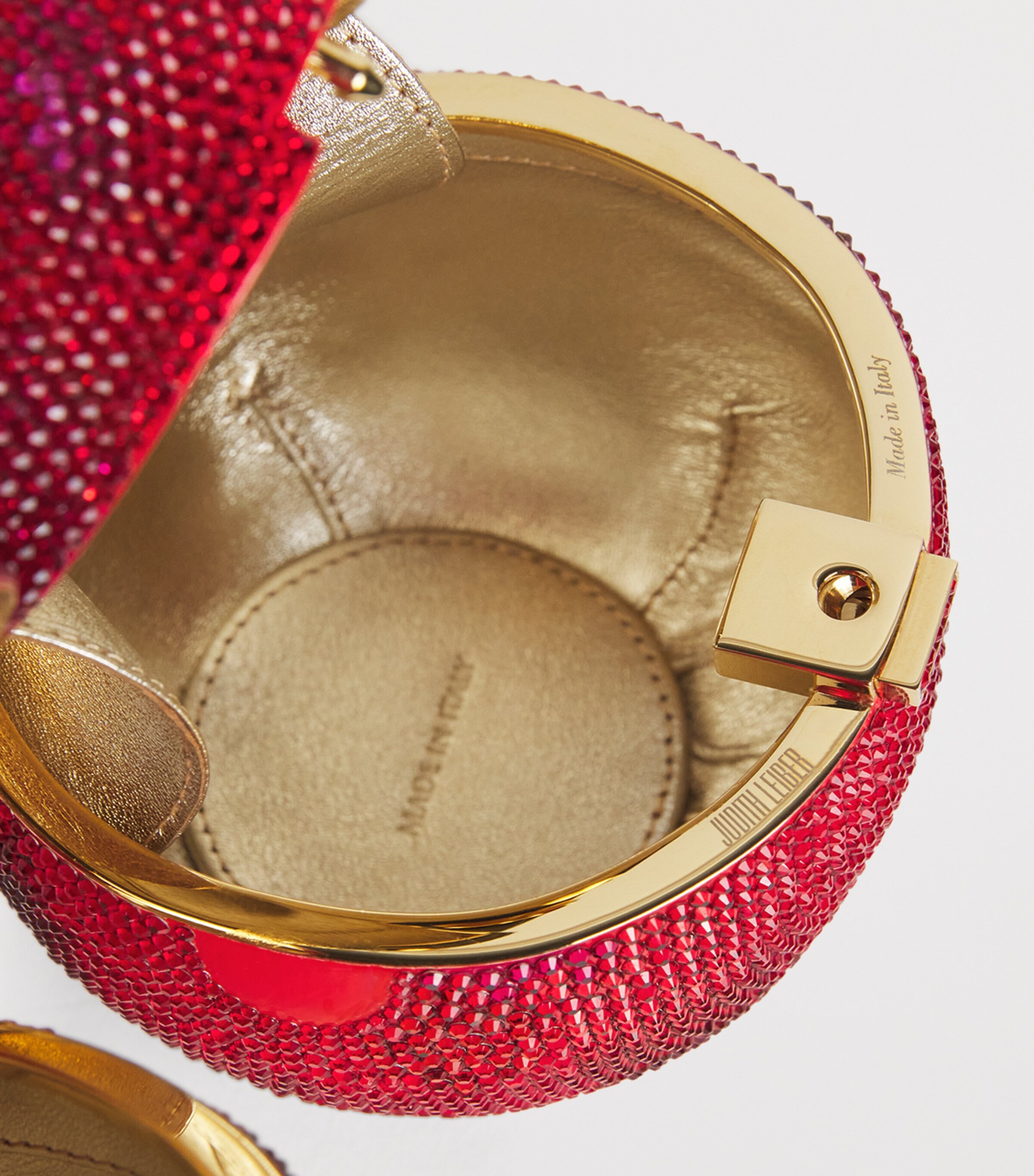 Judith Leiber Embellished Cherry Clutch Bag Clsmt Image 6