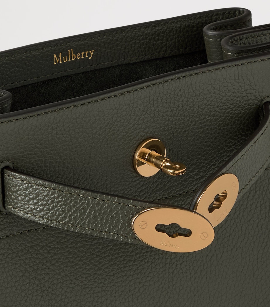 Leather Islington Bucket Bag JUNIPER GREEN Image 6