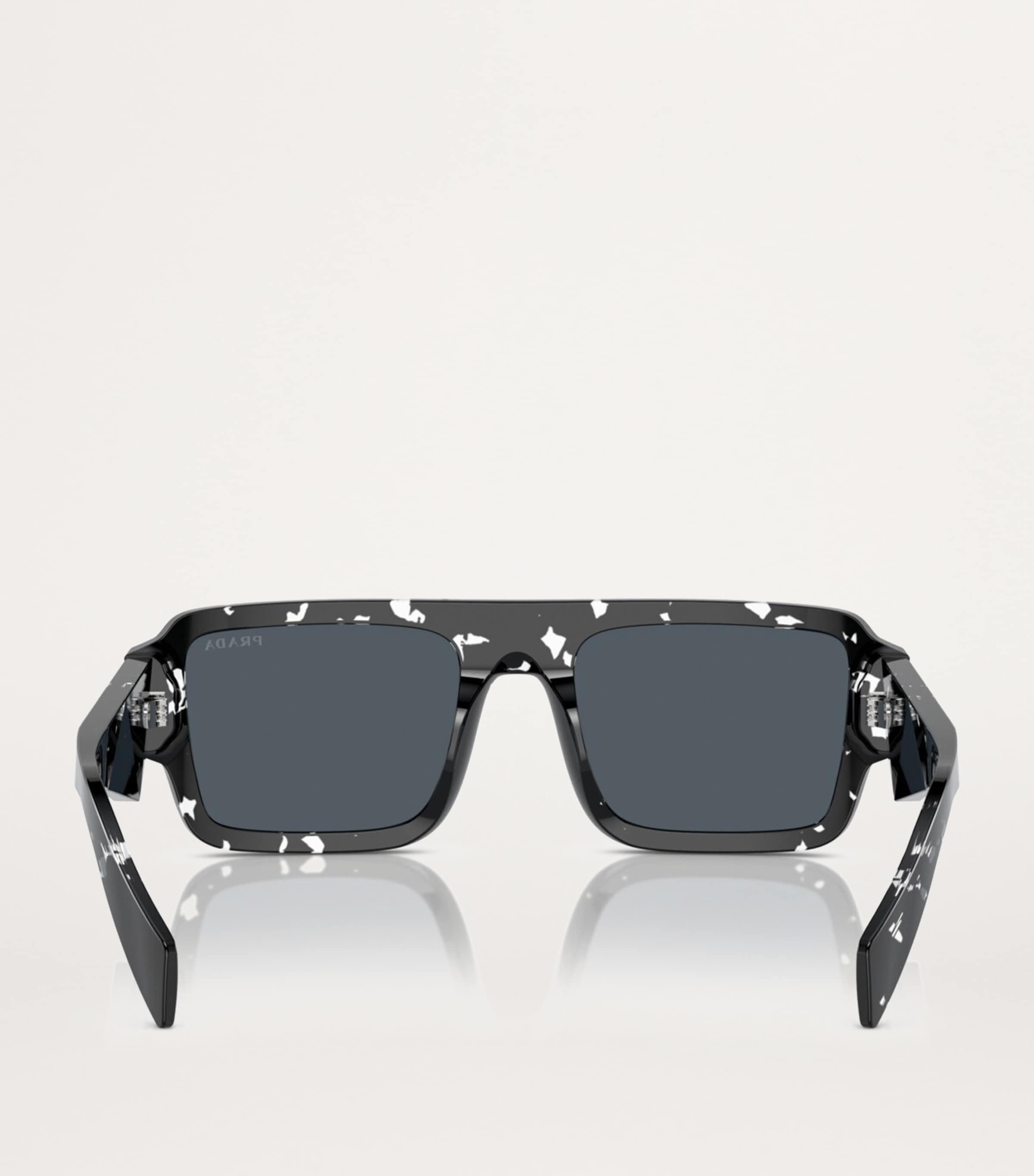 Prada Tortoiseshell Acetate Symbole Sunglasses Image 4
