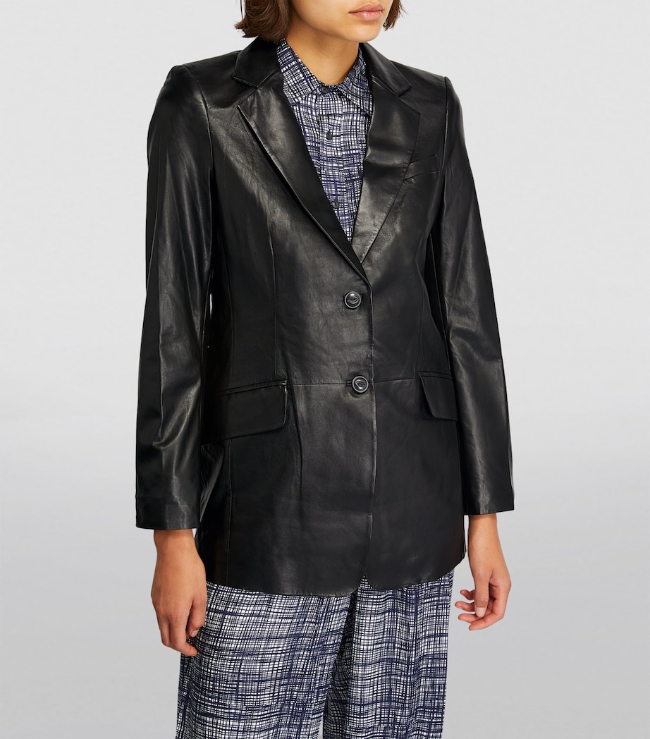 Leather Charles Blazer BLACK Image 3