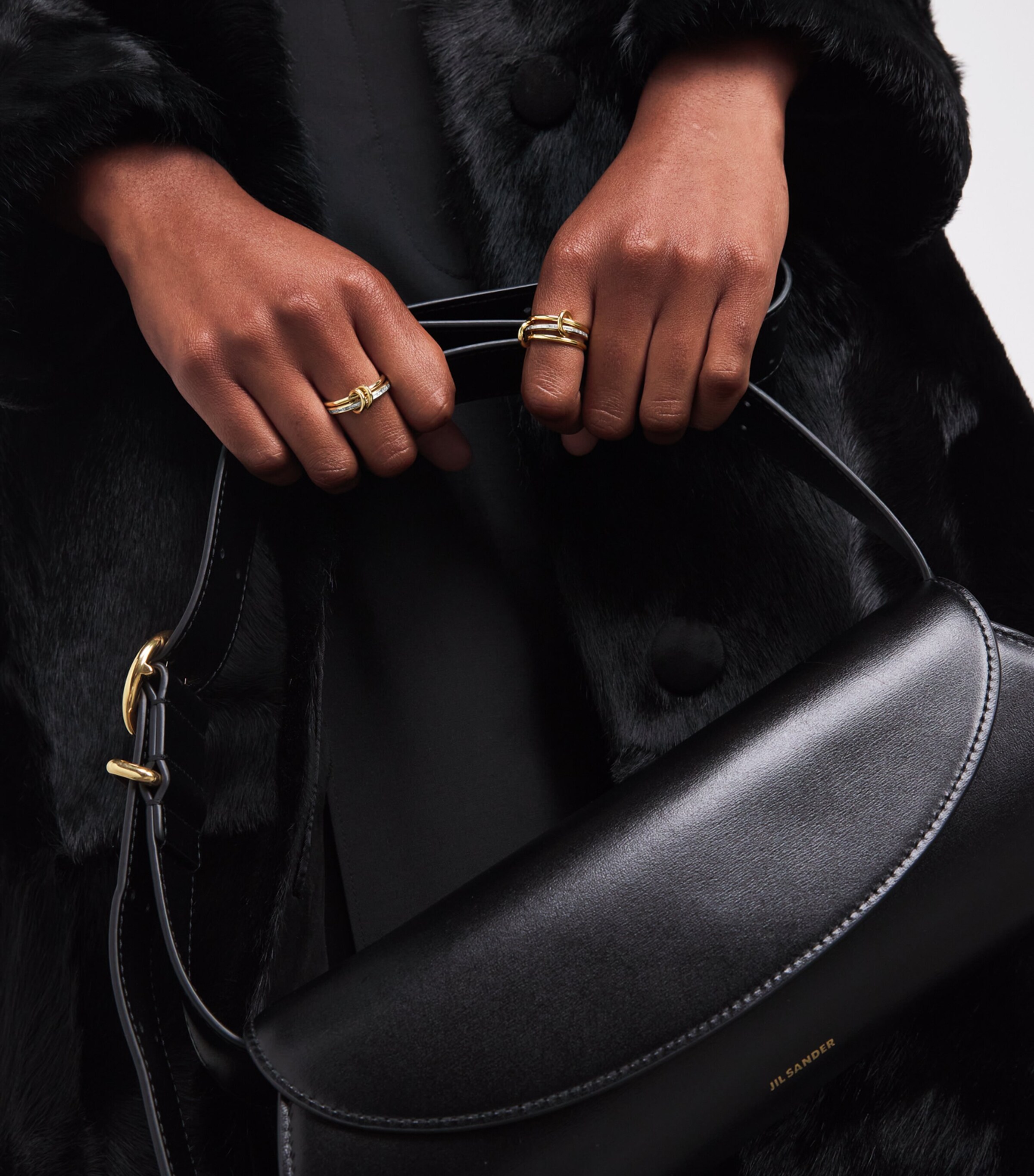 Yellow Gold and Diamond Sonja Ring YELLOW GOLD Image 5