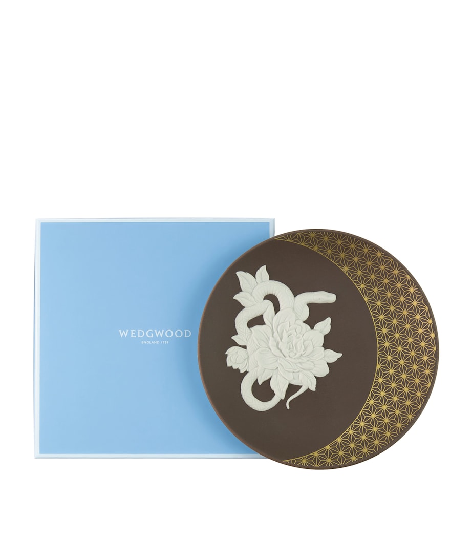 Snake Decorative Plate (12.5cm) BROWN Image 2