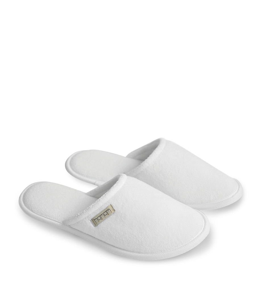 Ash Slippers (Size 42-43) WHITE Image 1