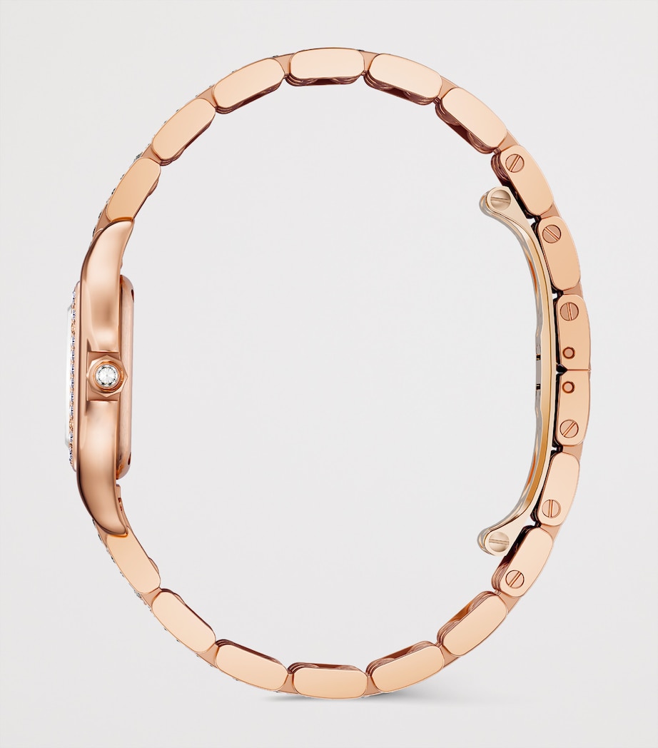 Rose Gold and Diamond Panthère de Cartier Watch 22mm SILVER Image 4