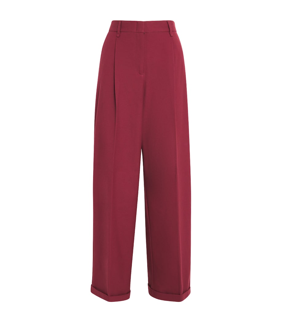 Wide-Leg Trousers BORDEAUX Image 1