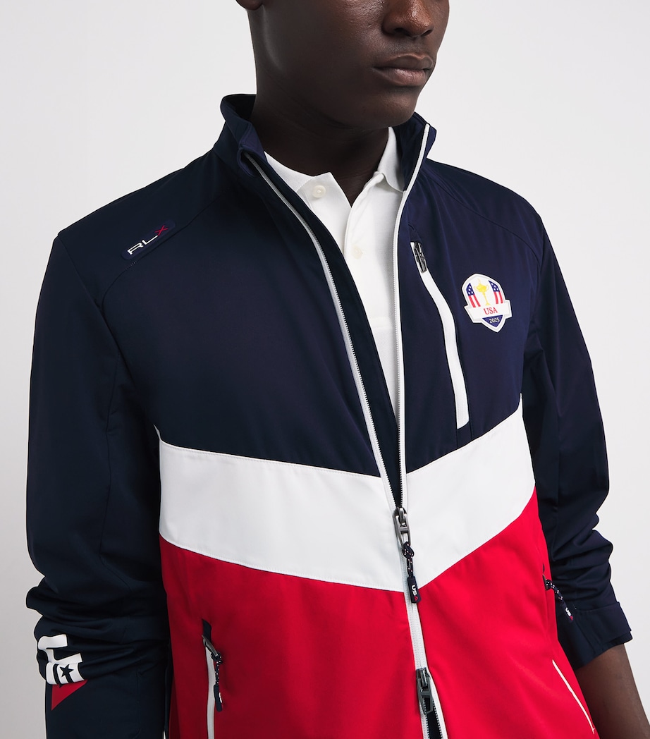 Ryder Cup Packable Jacket REFINED NAVY MULTI Image 6