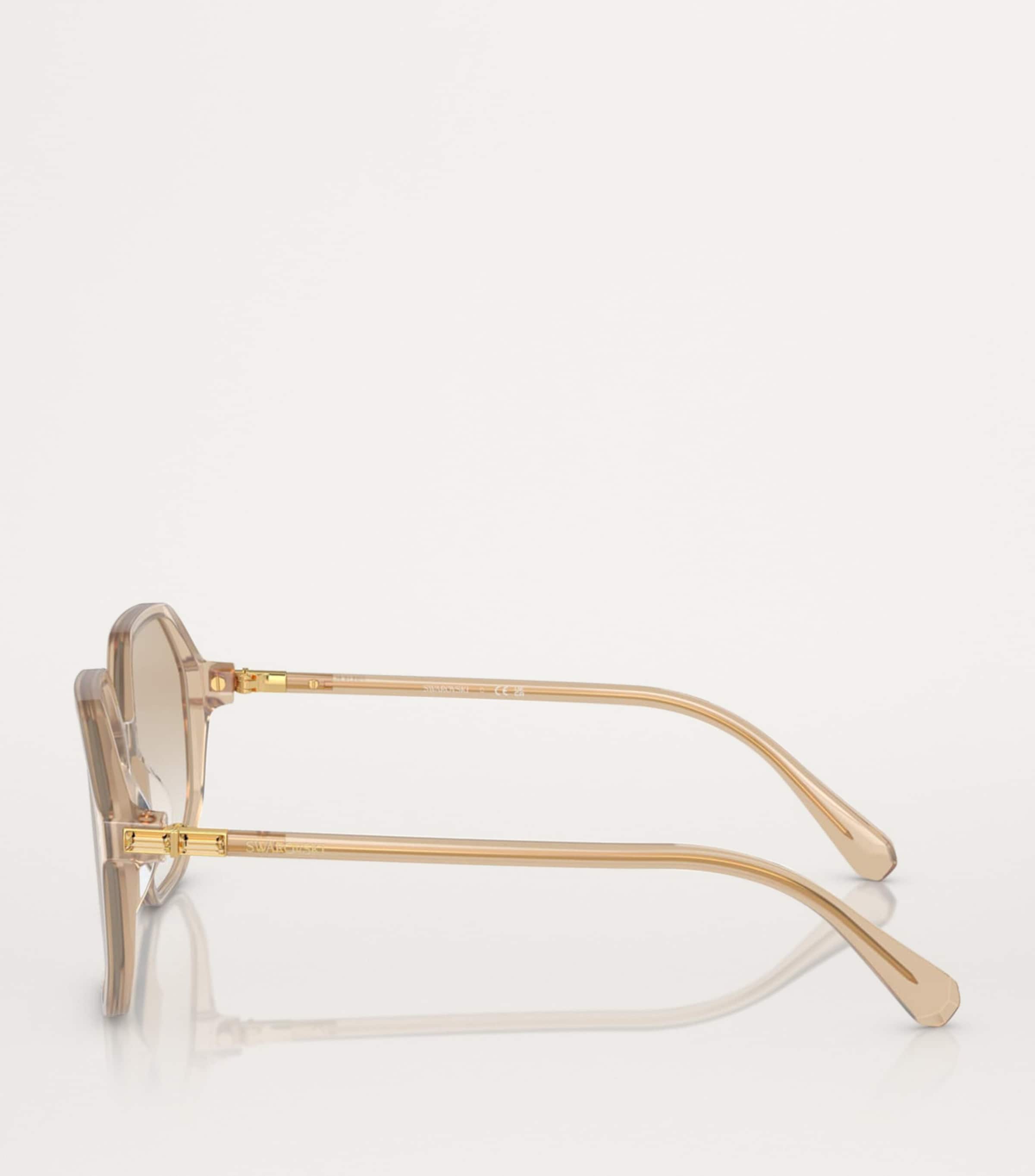 Swarovski Brown Oversized SK6003 Sunglasses | Harrods MD