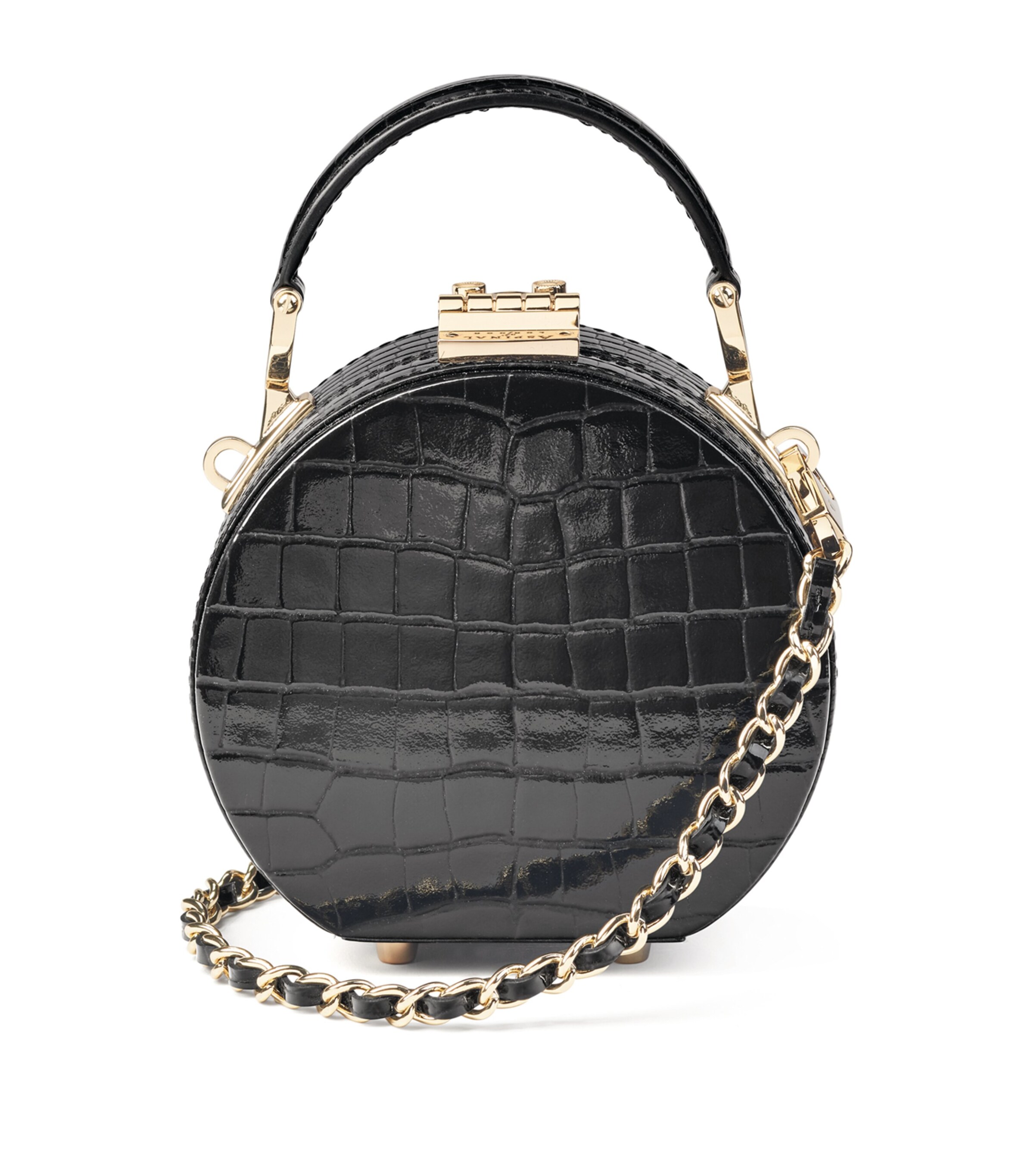 Micro Hat Box Bag BLACK Image 8