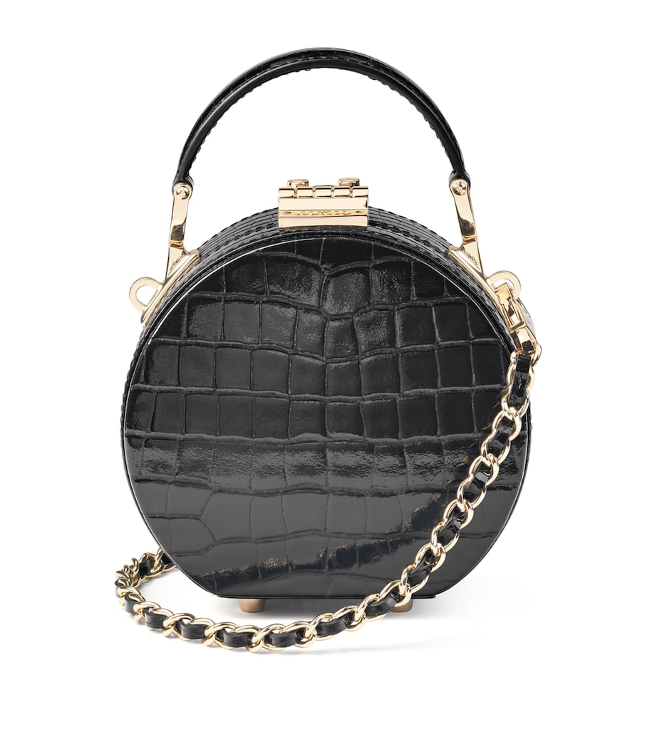 Micro Hat Box Bag BLACK Image 8