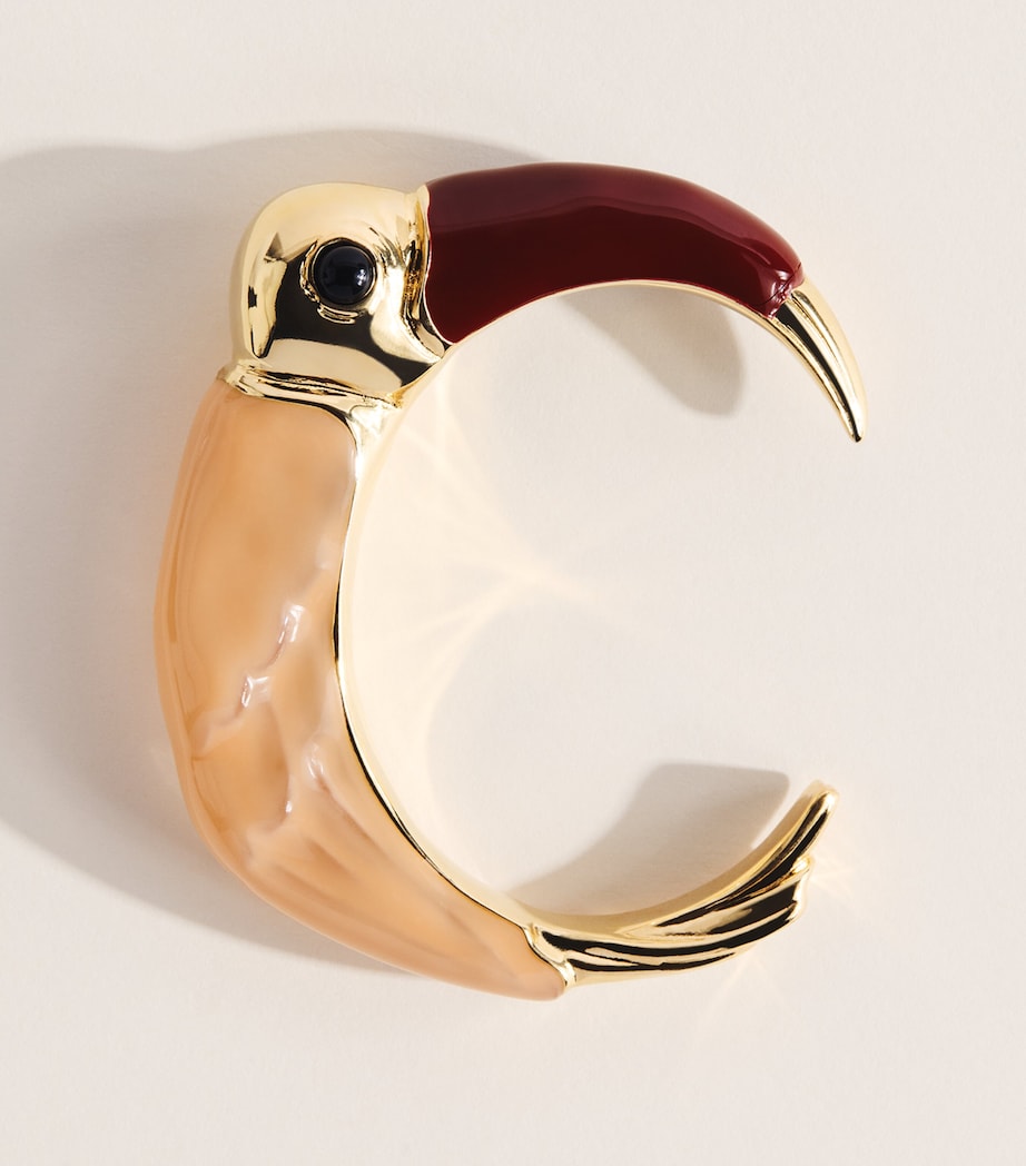 Chloé Tropicus Toucan Cuff Bracelet Multicolor Pink Image 1