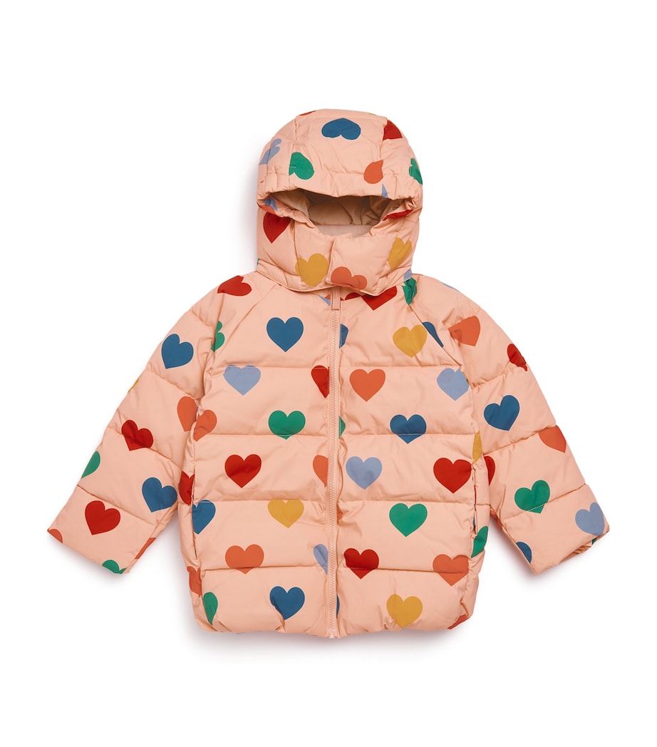 Water-Repellent Adaptable Nuka Puffer Jacket (5-10 Years) P15073ROSE COLORE Image 1