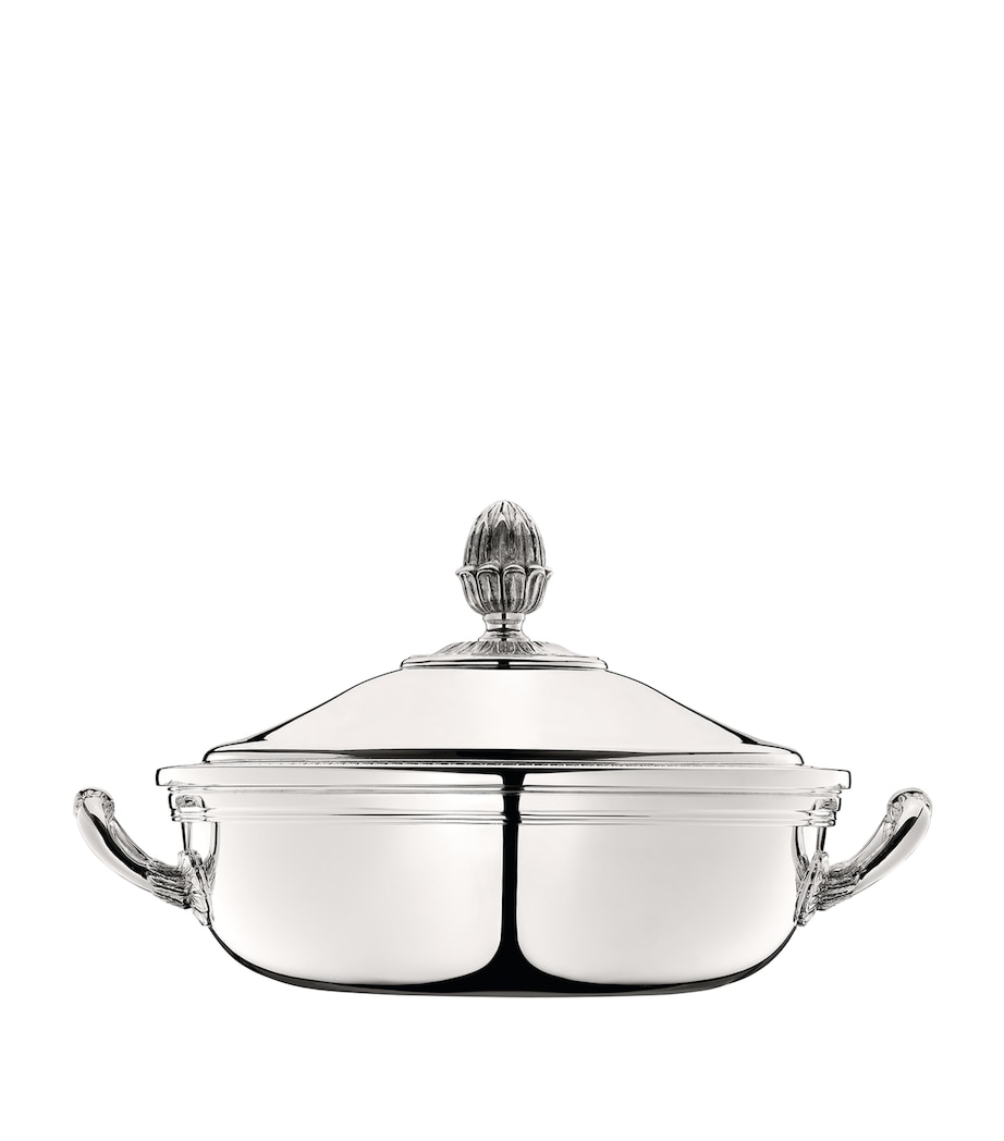 Silver-Plated Malmaison Covered Dish (21cm) SILVER Image 1