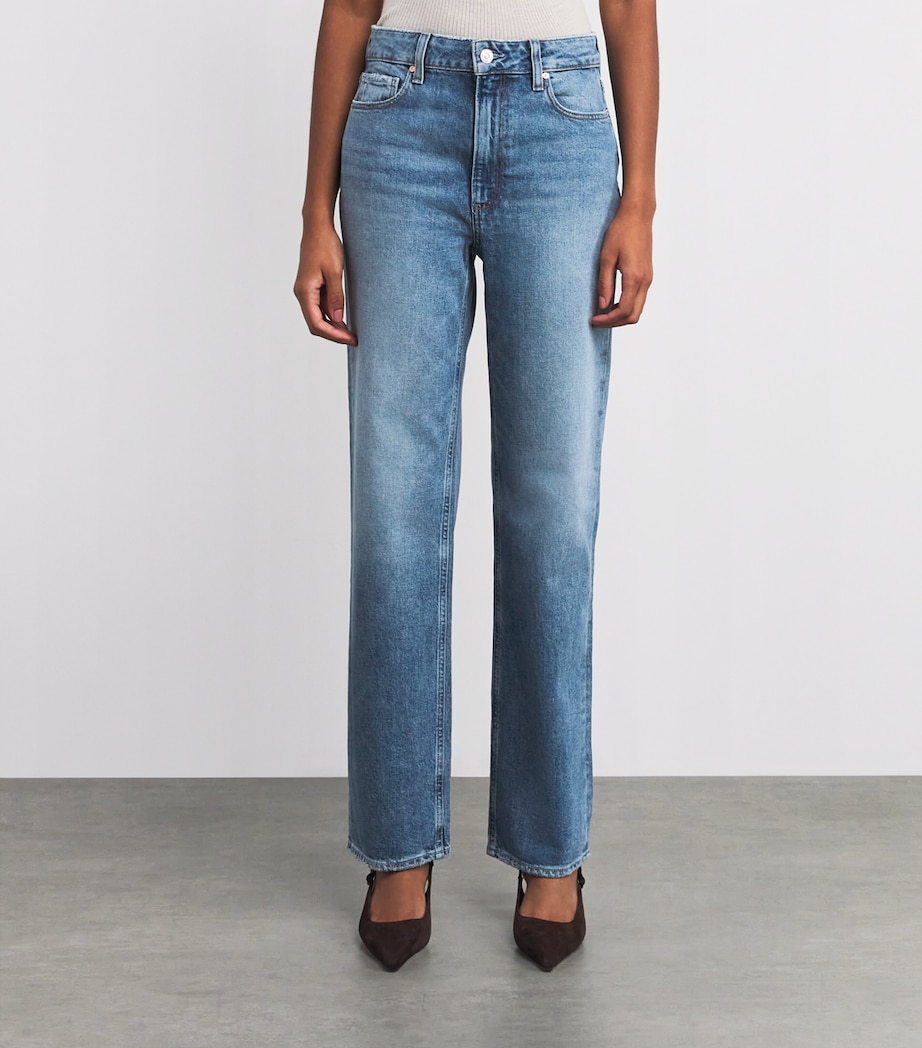 Stevie High-Rise Straight Jeans HEROES Image 3