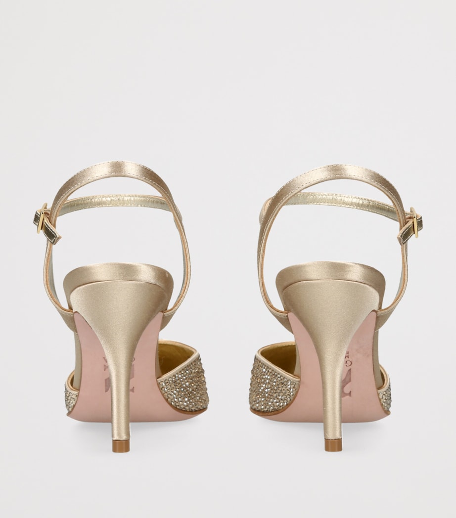 Embellished Karla Slingback Heels 85 GOLD Image 2