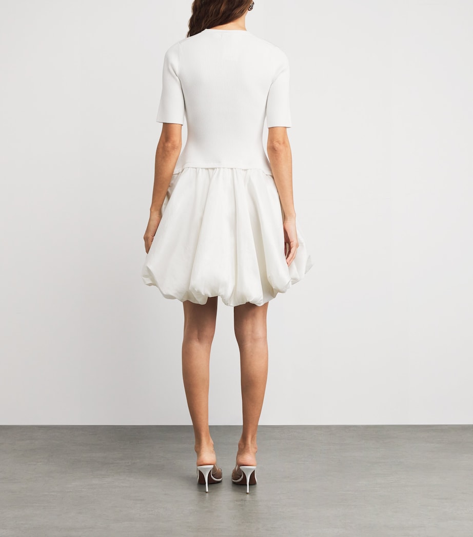 Kenny Bubble Mini Dress IVORY Image 3