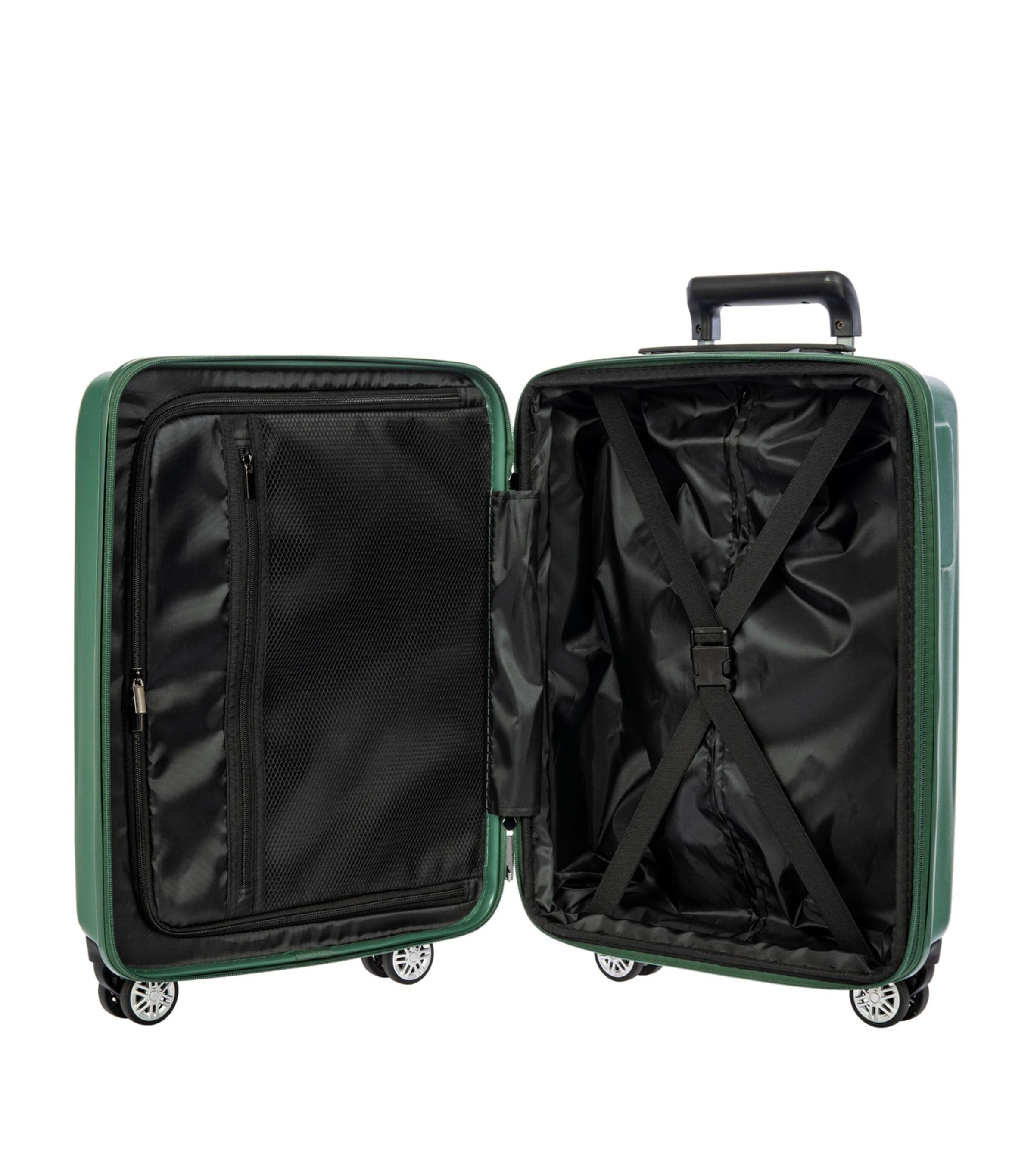 Cervia Front-Pocket Suitcase (55cm) GREEN Image 7