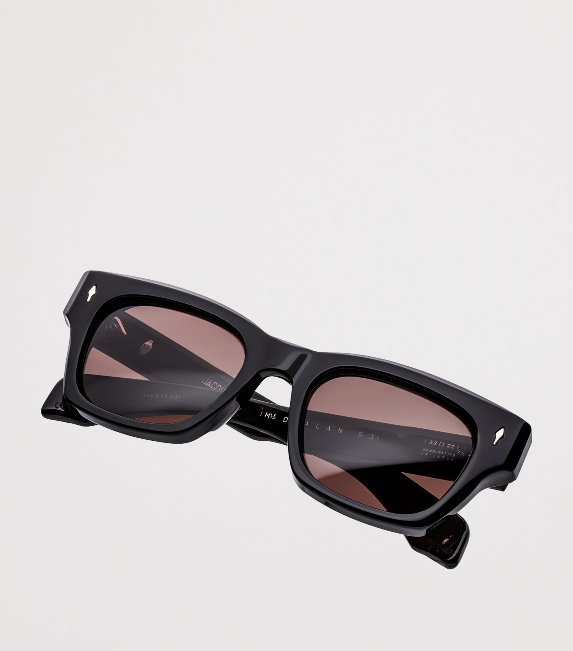 Acetate Dealan-53 Sunglasses  DEEP BROWN  CR39 Image 3