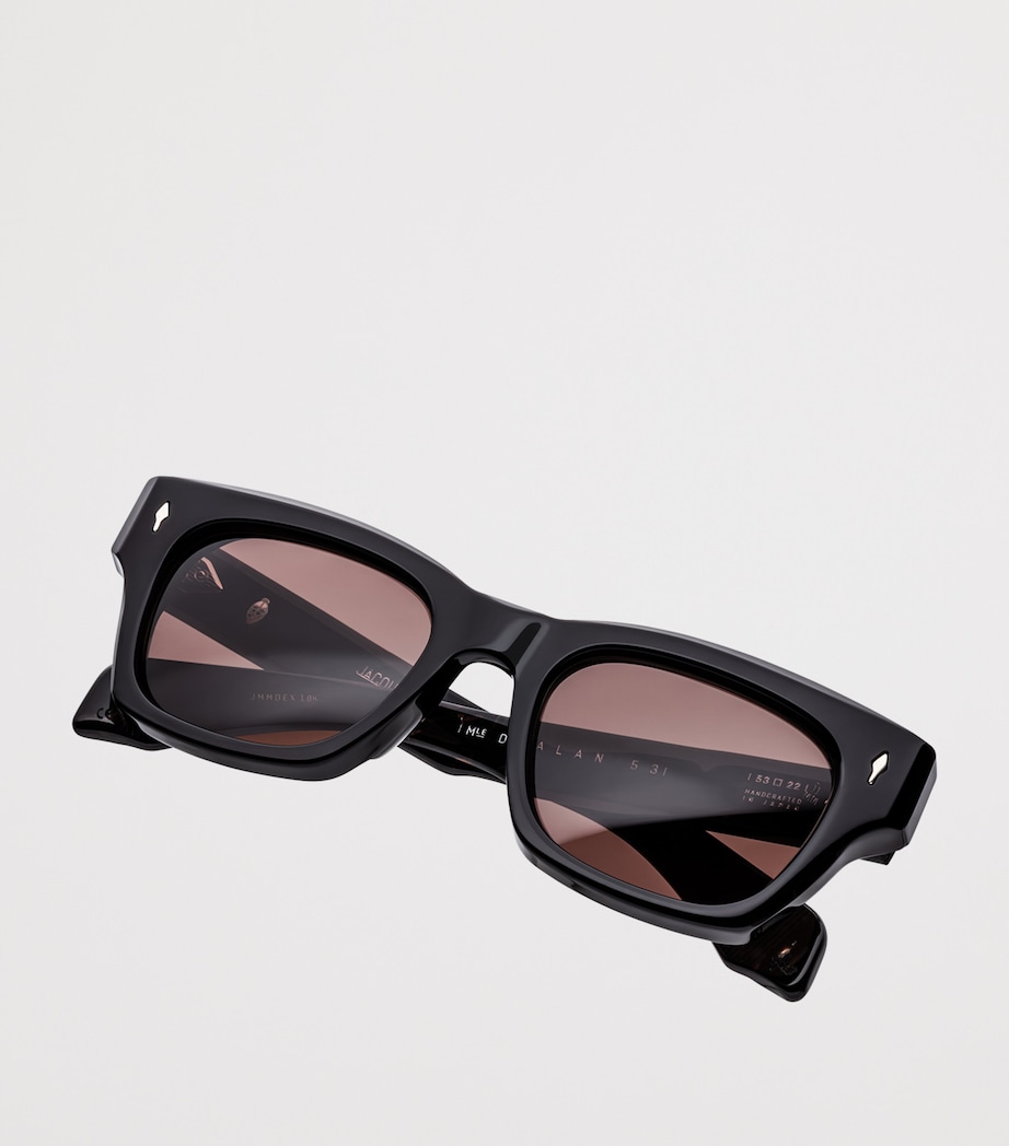 Acetate Dealan-53 Sunglasses DEEP BROWN CR39 Image 3