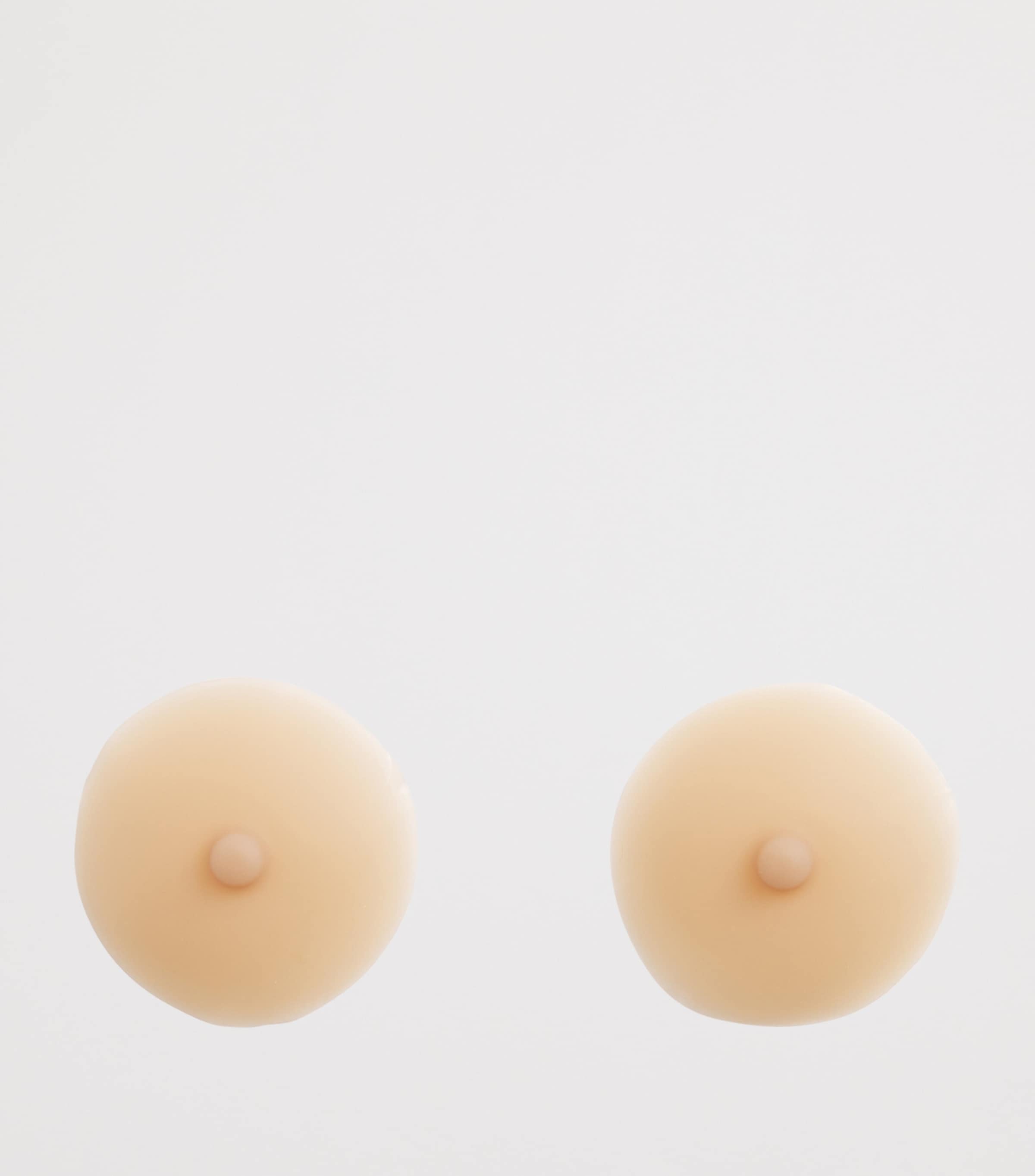 Dsired Womens Adhesive Silicone Covers Caramel Image 2