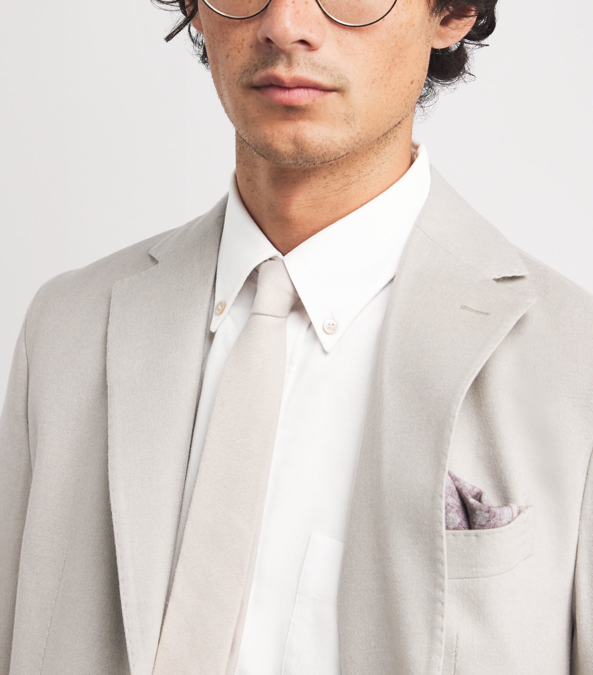 Cotton Button-Up Shirt BIANCO Image 6