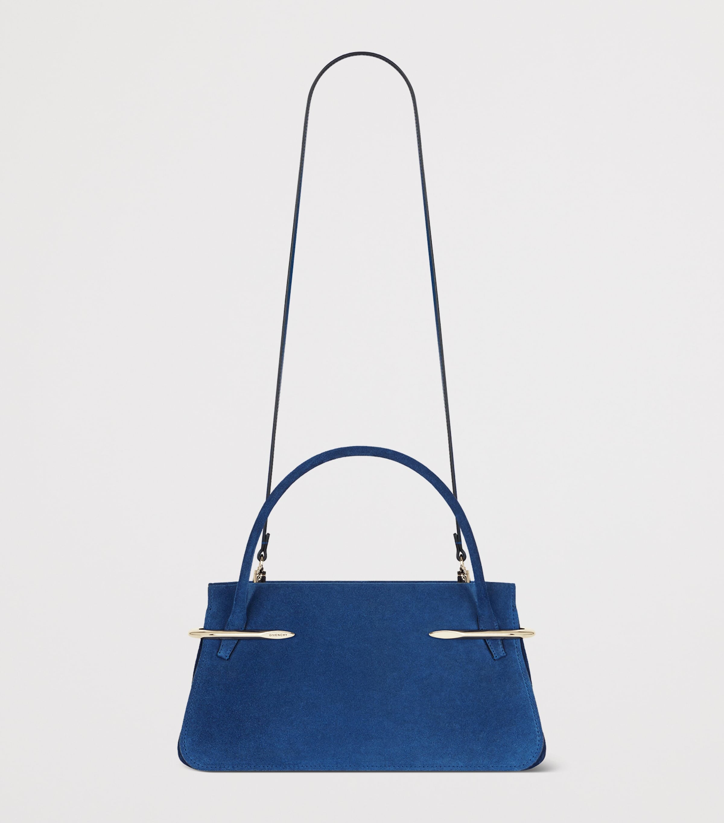Givenchy Medium Suede Pinch Top-Handle Bag Image 5