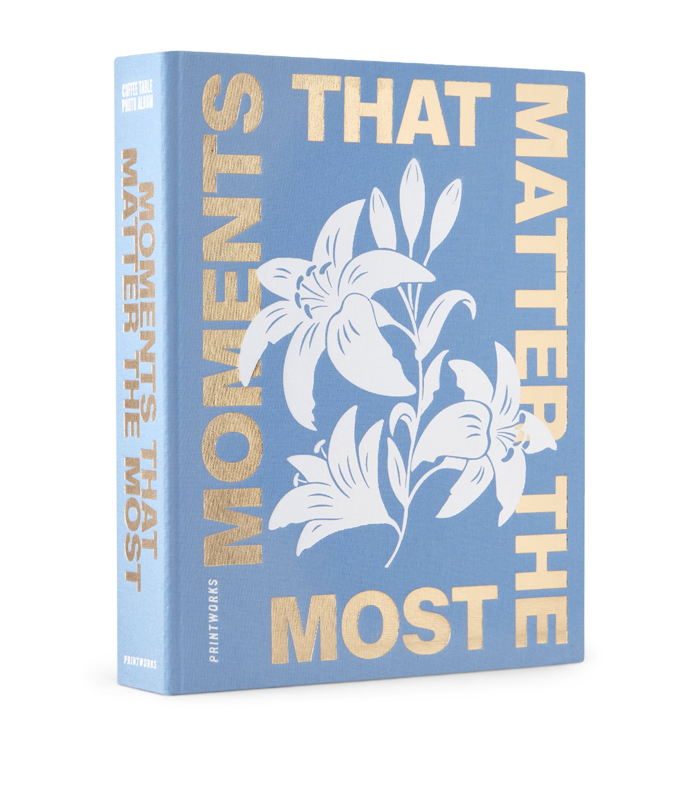 Moments That Matter The Most Photo Album BLUE Image 1