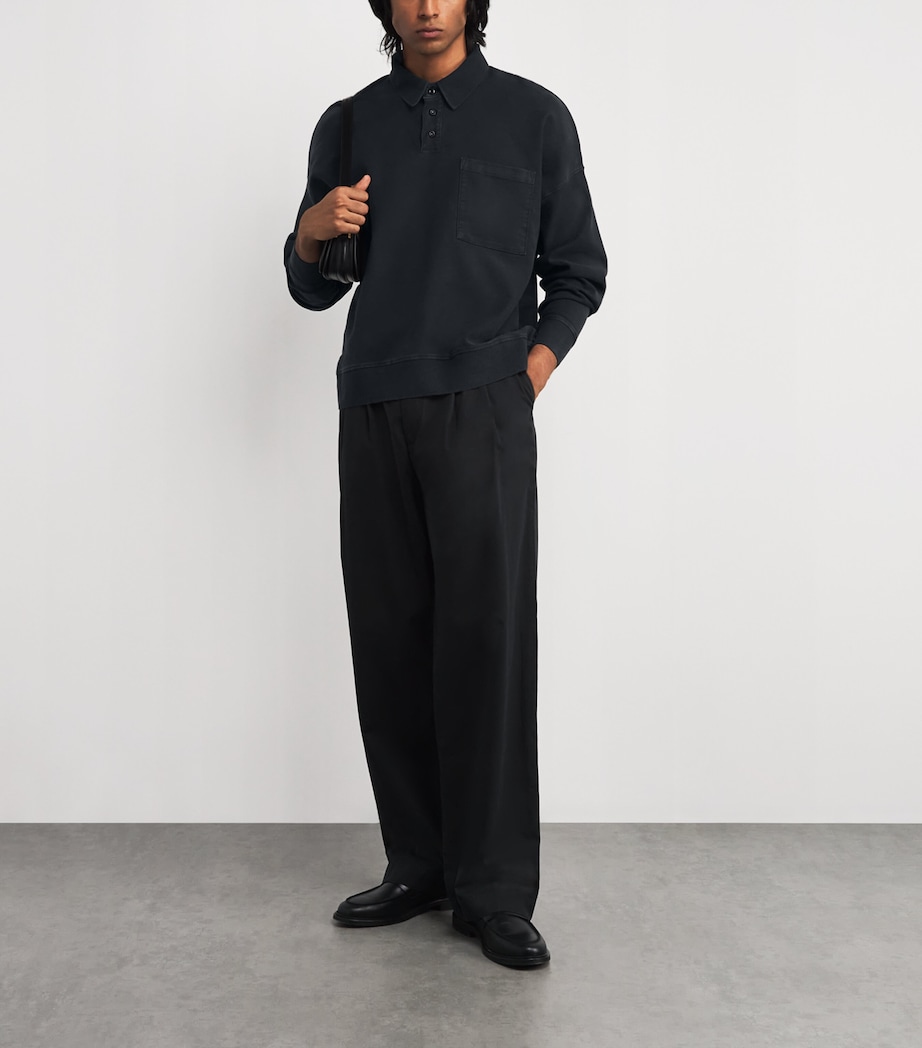 Cotton-Blend Rugby Polo Shirt M9032-1526-CHACE Image 2