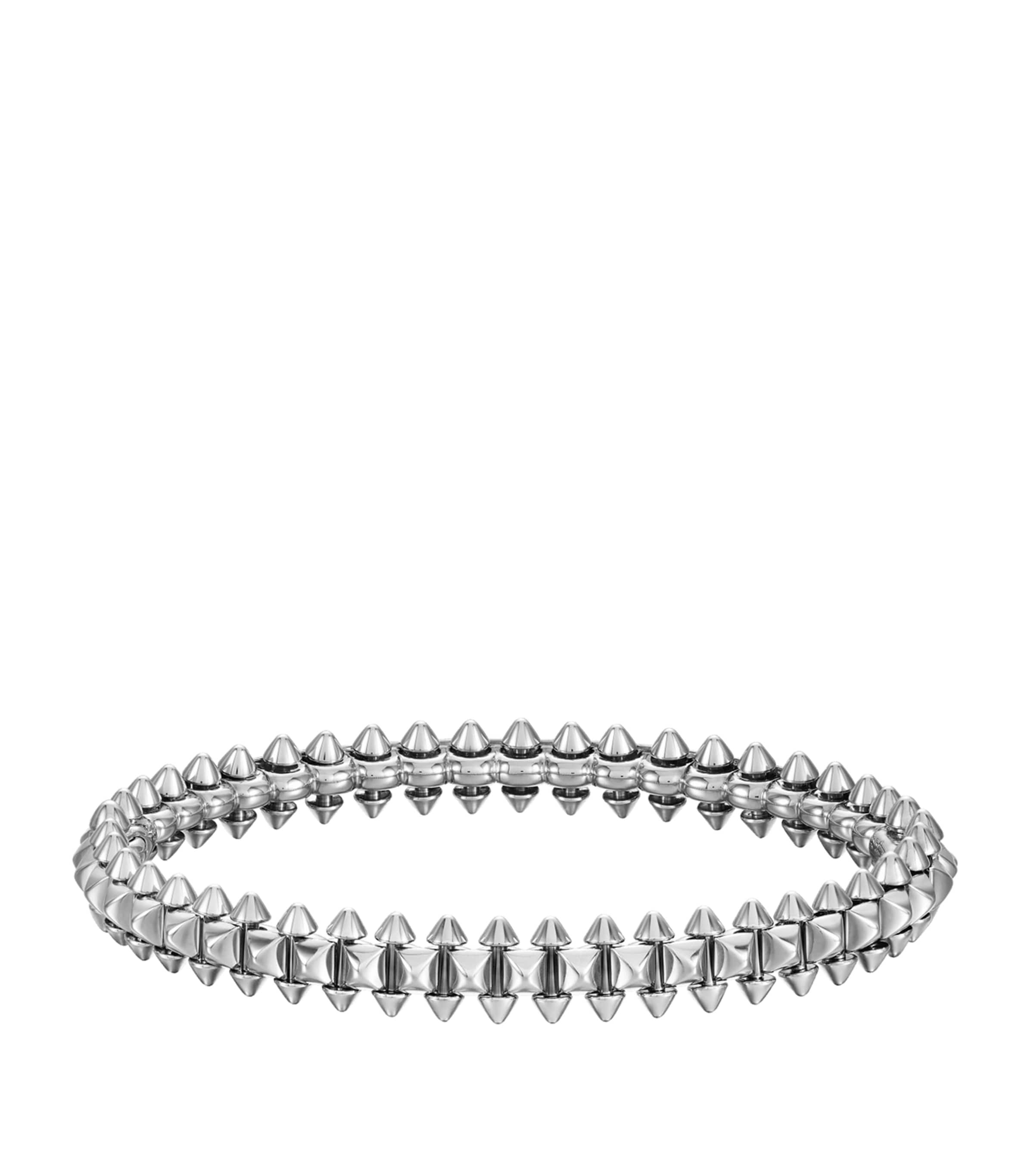 Medium White Gold Clash de Cartier Bracelet WHITE GOLD Image 5
