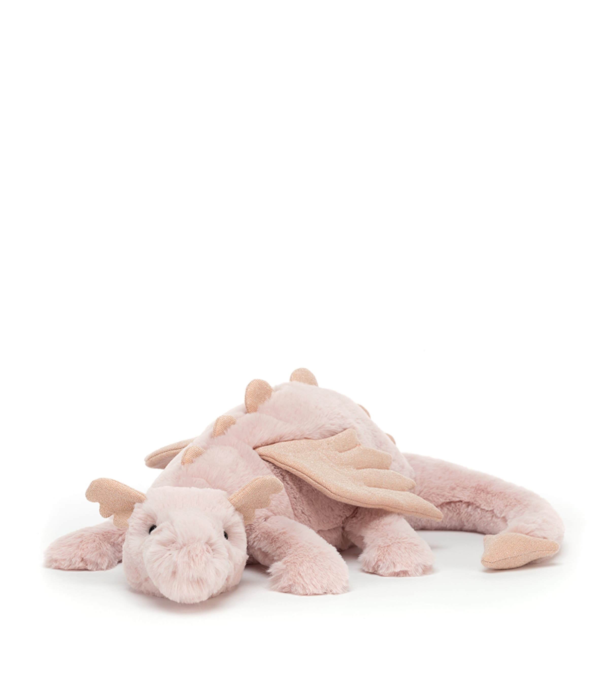 Jellycat Babies' Rose Dragon In Pink