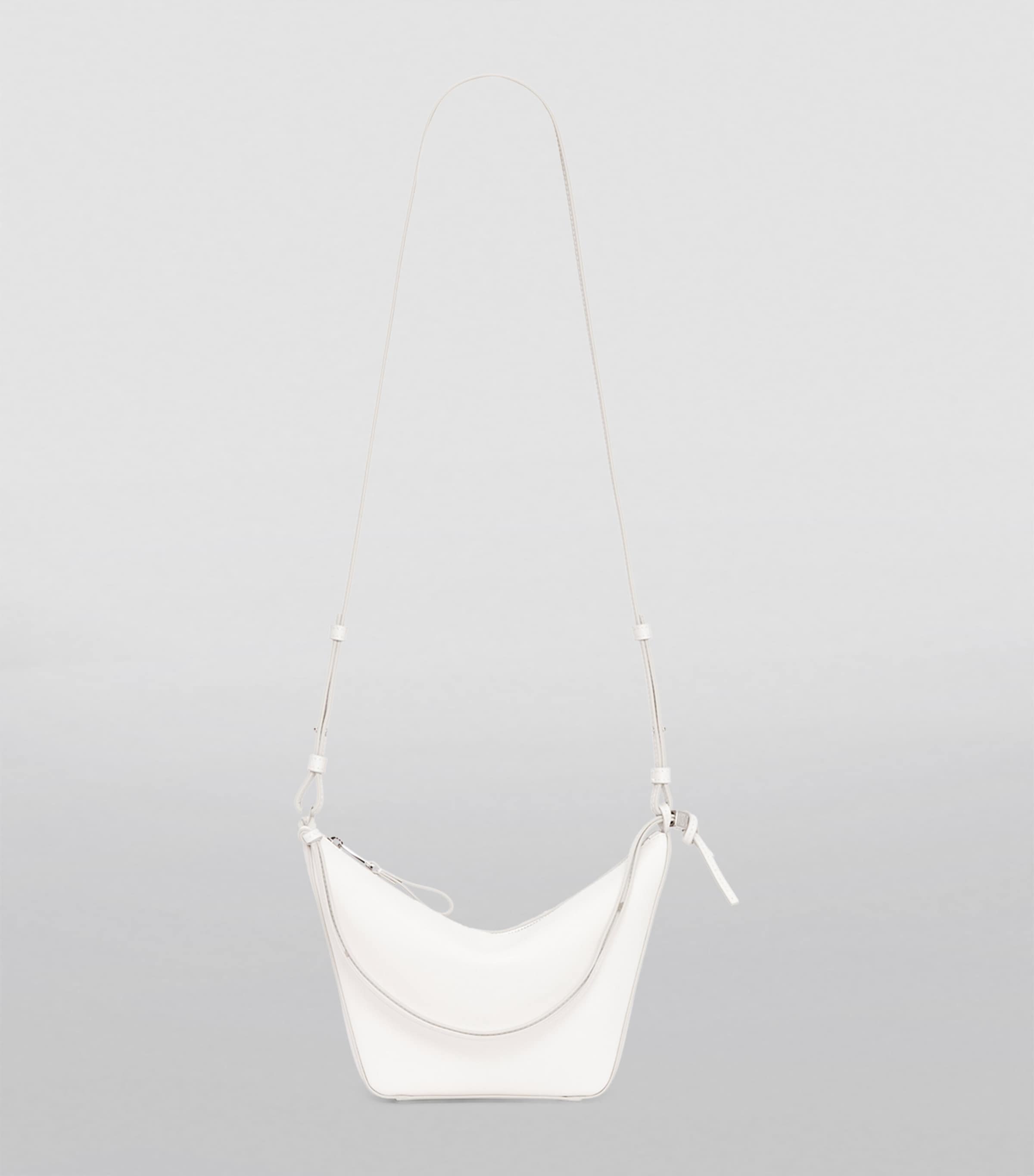 Calfskin Hammock Mini Bag SOFT WHITE Image 6