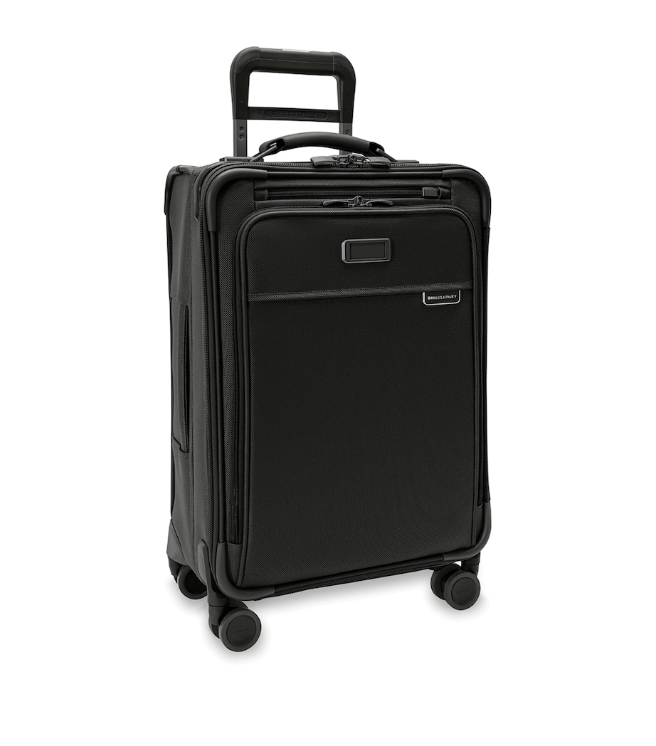 Baseline Essential Carry-On Expandable Spinner Suitcase (56cm) BLACK Image 2