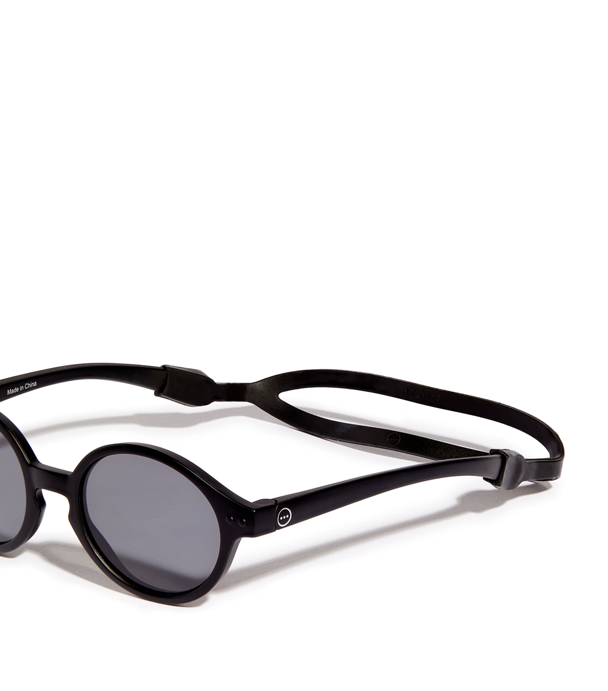 Kids Round Sunglasses BABY BLACK Image 3