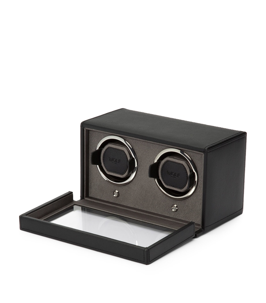 Cub Double Watch Winder with Cover BLACK Image 2