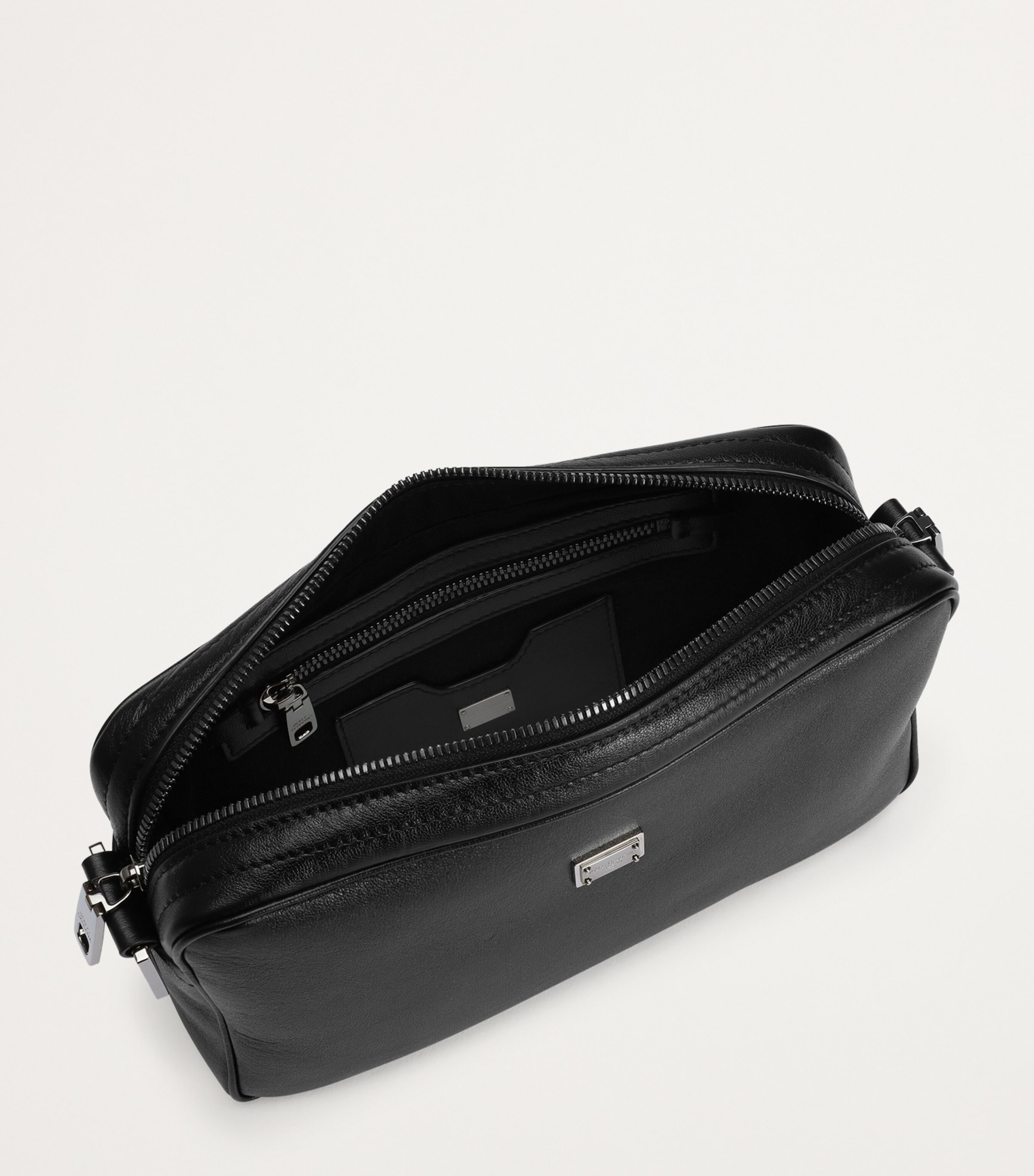 Calfskin Roma Belt Bag 80999-BLACK Image 2