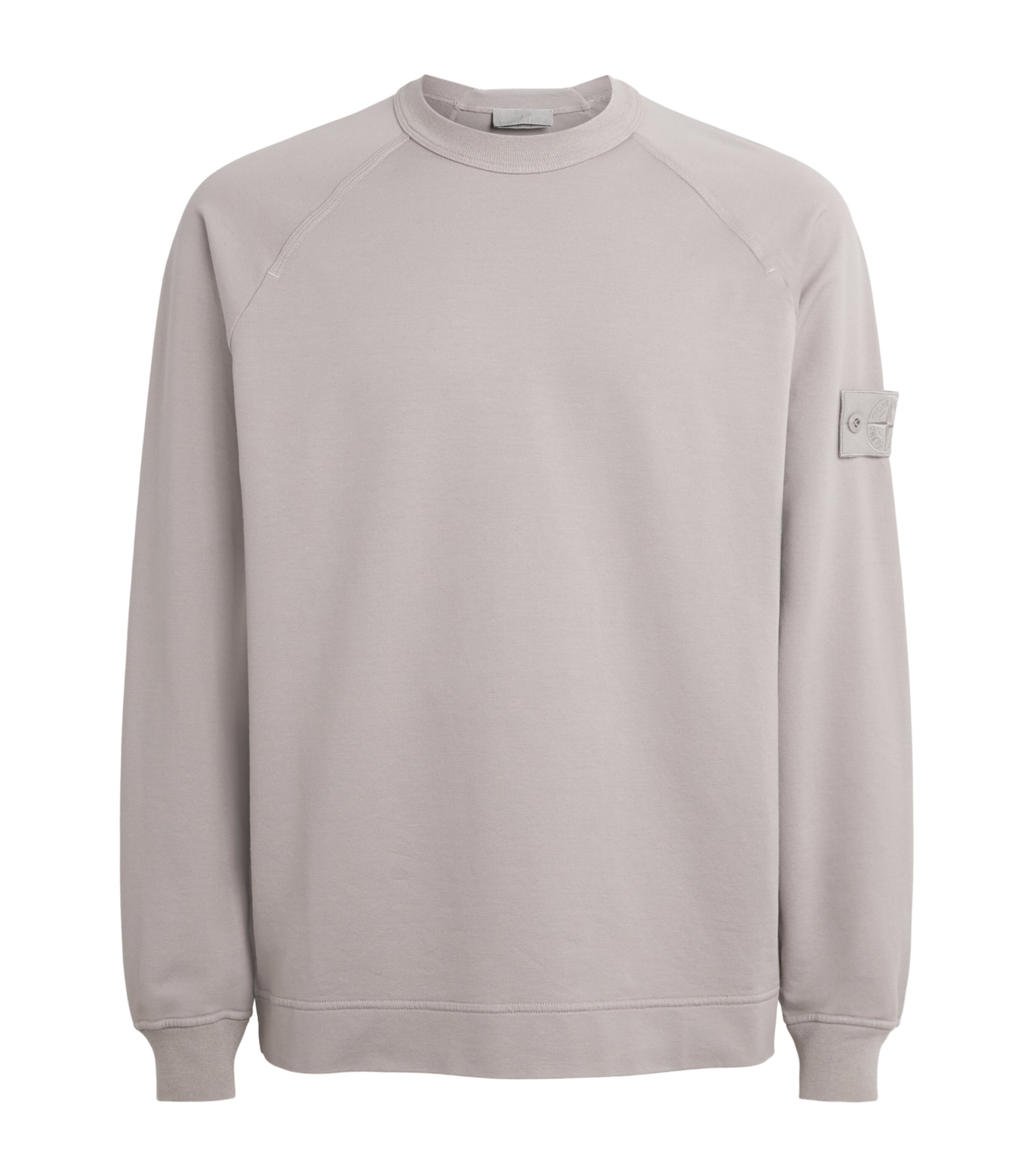 Stone Island Grey Cotton-Blend Ghost Sweatshirt | Harrods UK