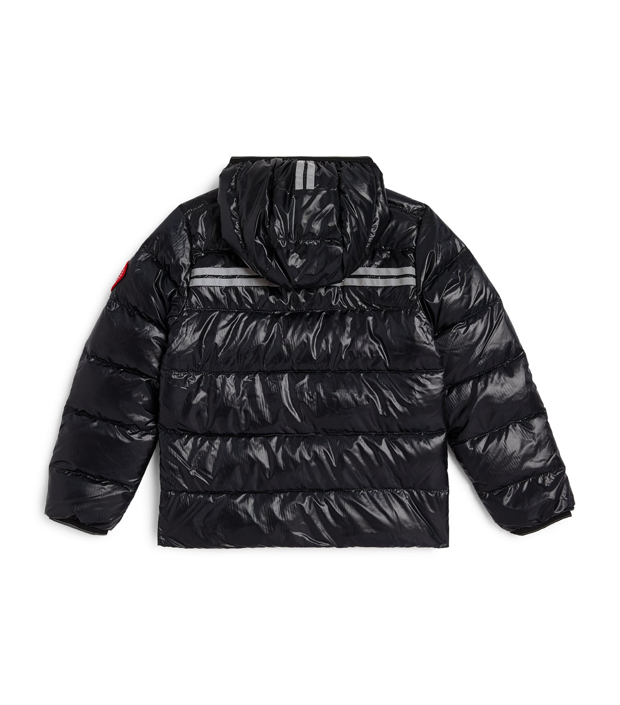 Canada Goose Kids Hooded Crofton Puffer Jacket (2-7 Years) Black Image 2