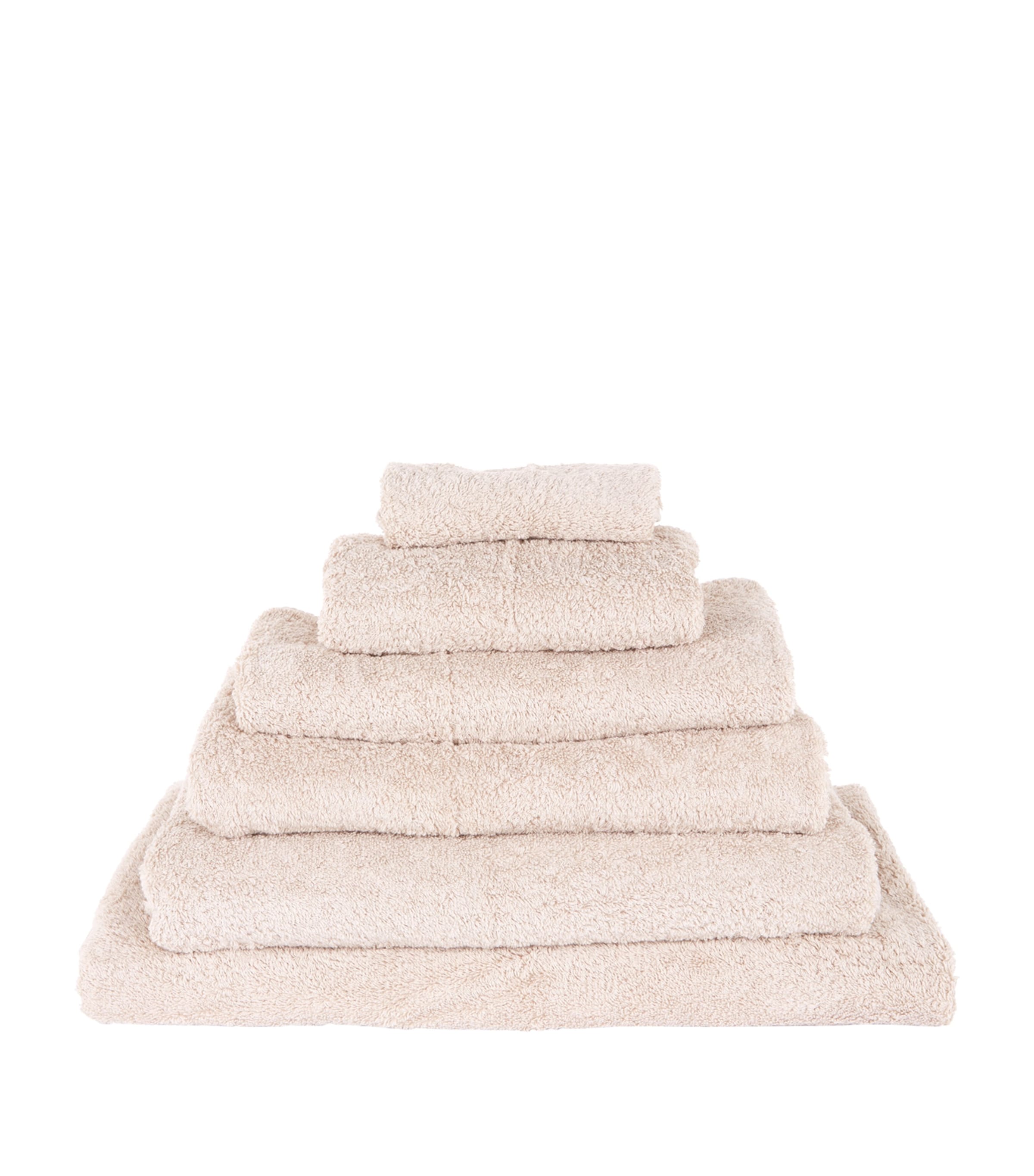 Abyss & Habidecor Super Pile Bath Sheet In Beige
