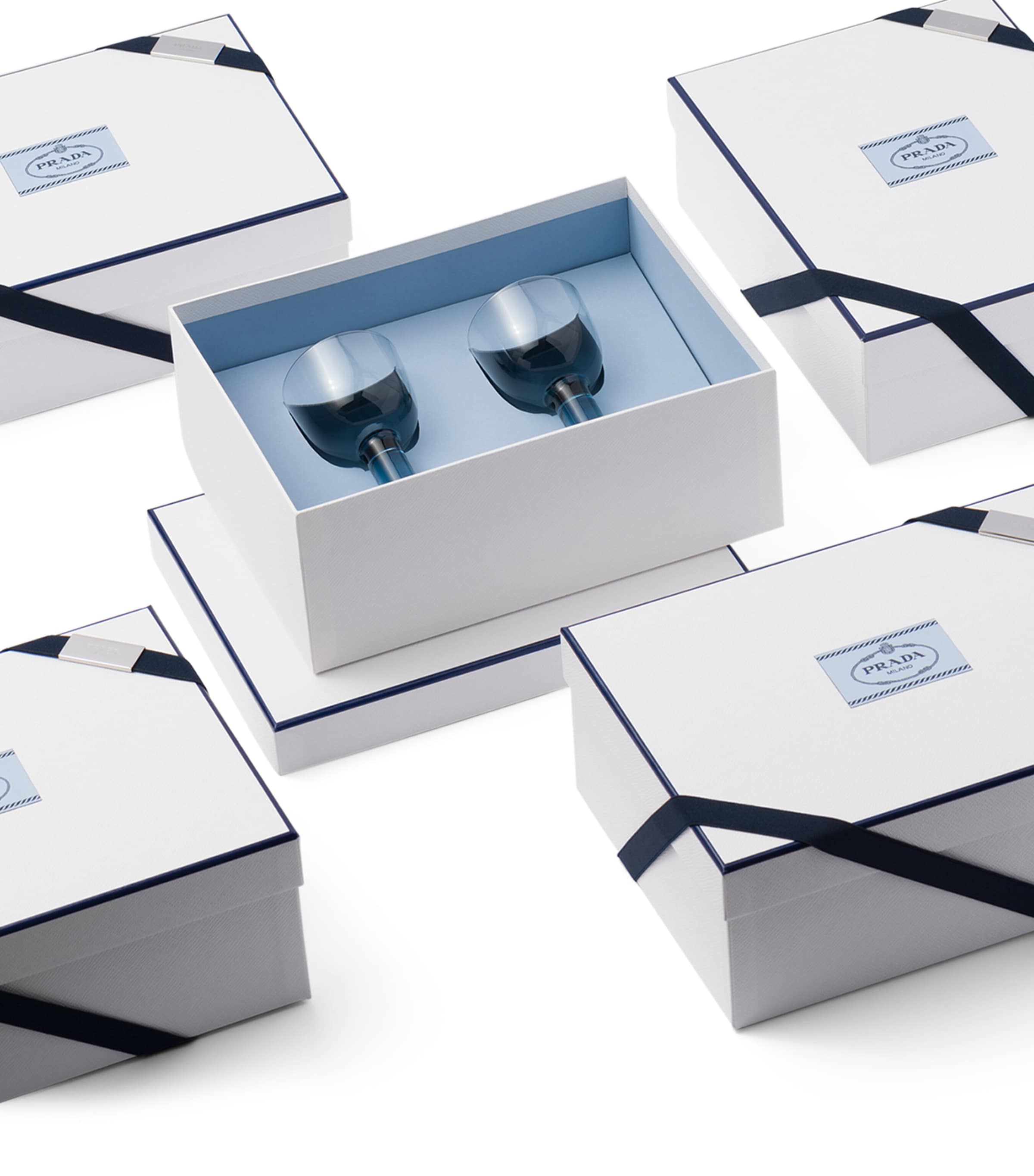 Set of 2 Plinth White Wine Glasses F0AUM Image 3