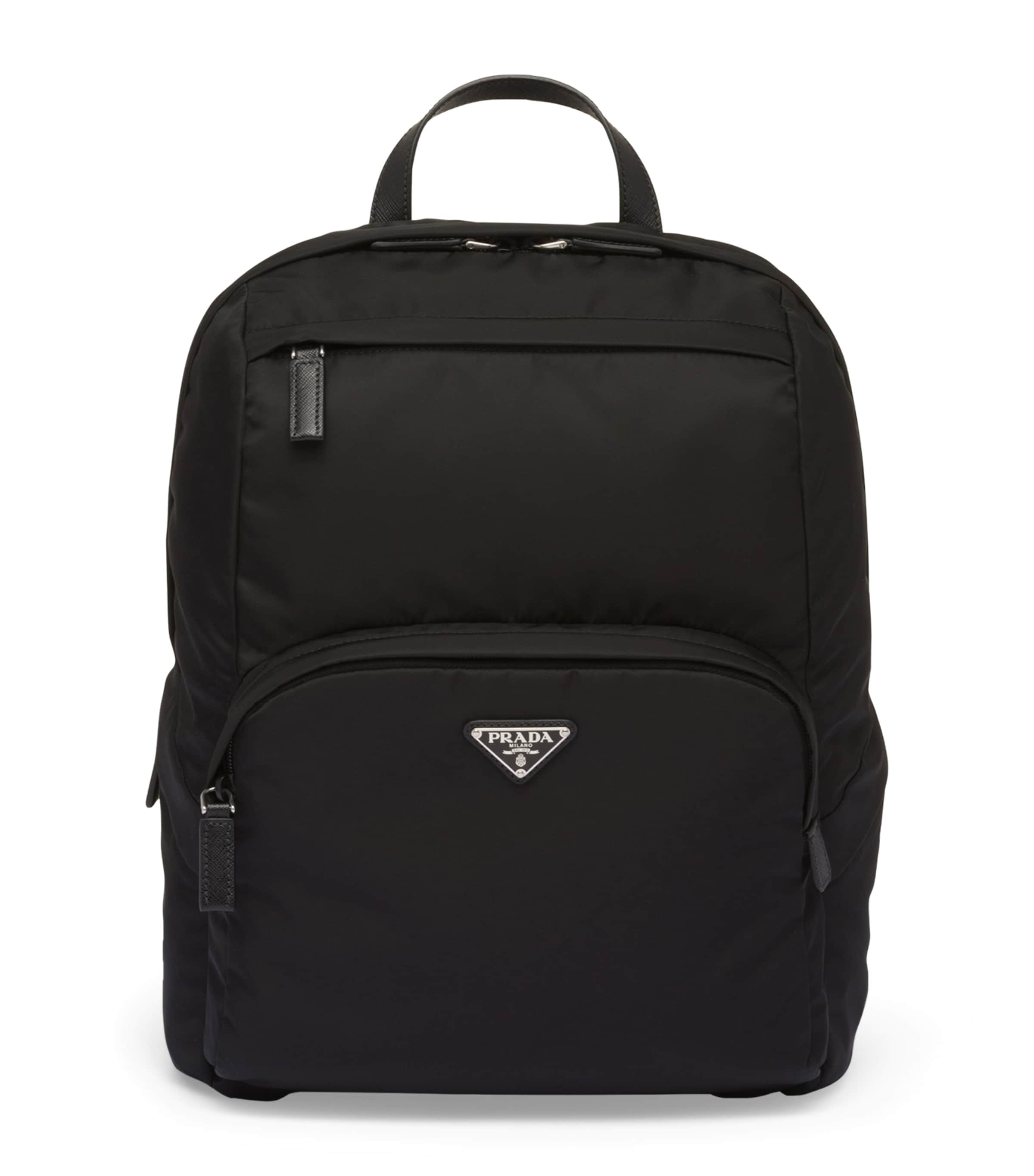 バッグ PRADA nylon backpack black Prada Black Re-Nylon Backpack | Harrods UK