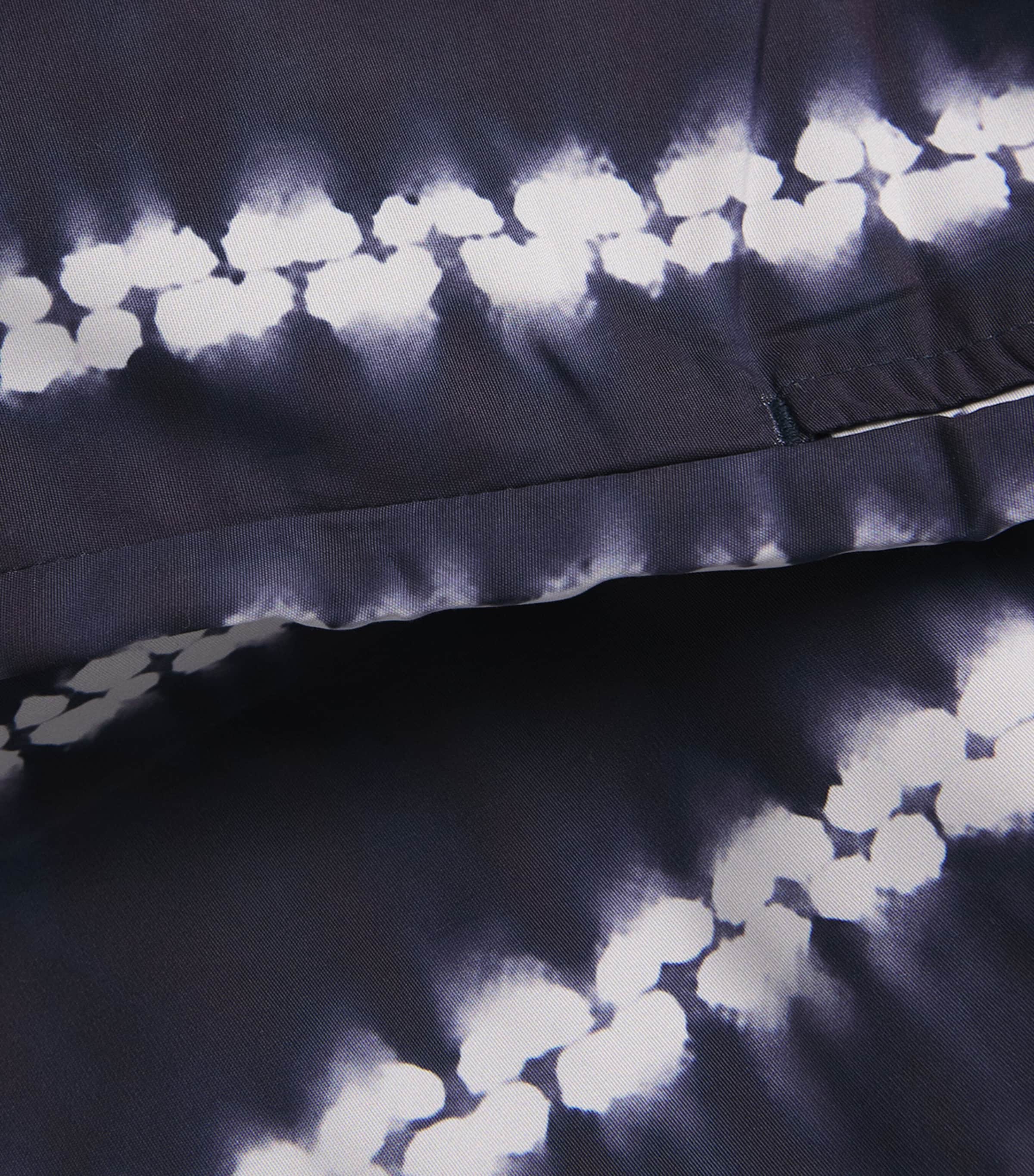 COMMAS Mens Shibori Stripe Swim Shorts Navy Image 5