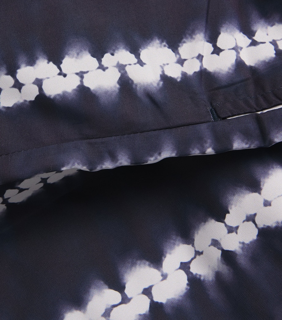 COMMAS Mens Shibori Stripe Swim Shorts Navy Image 5