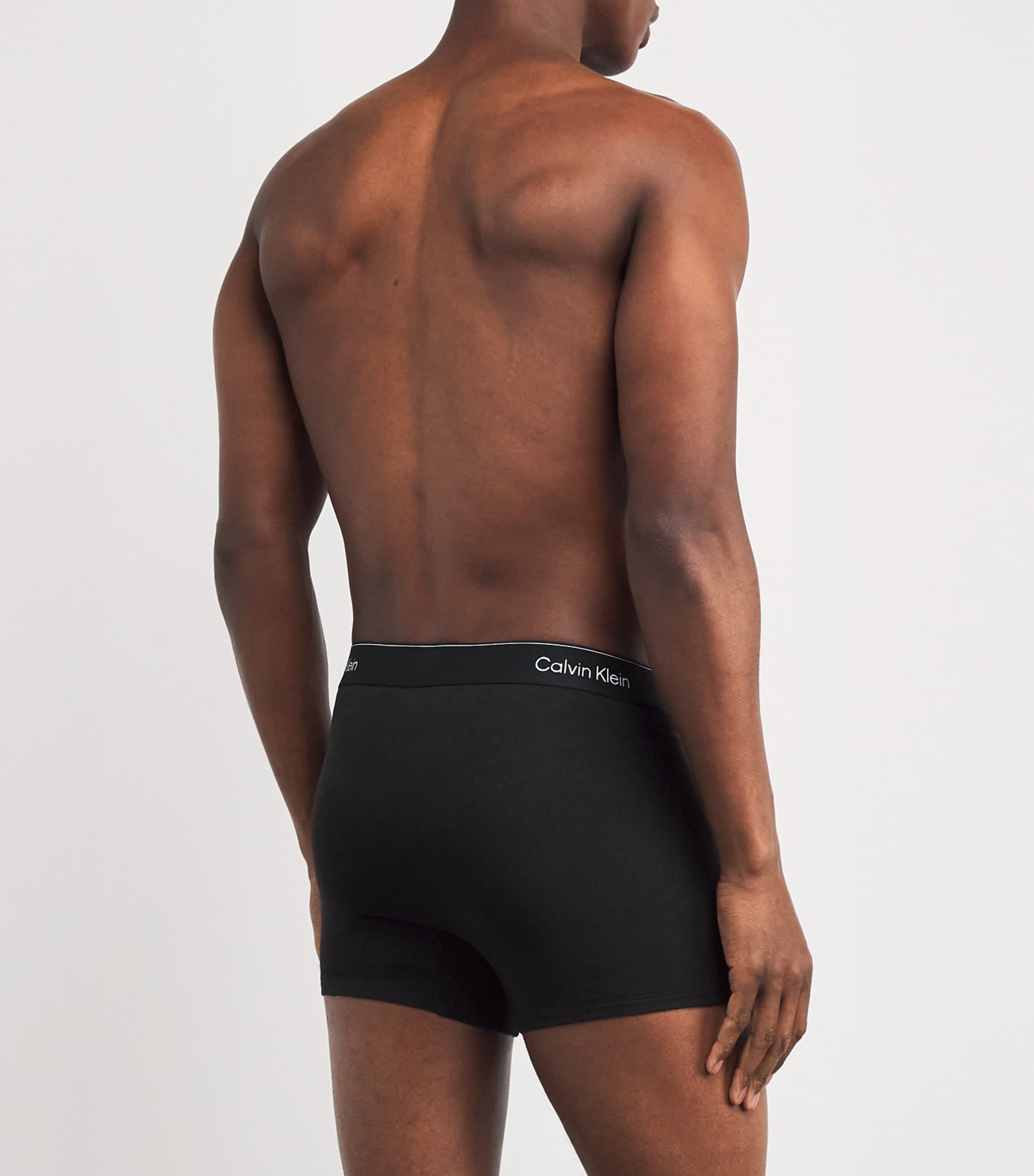 Stretch-Cotton Icon Boxer Briefs (Pack of 3) TM6-BLACK Image 3