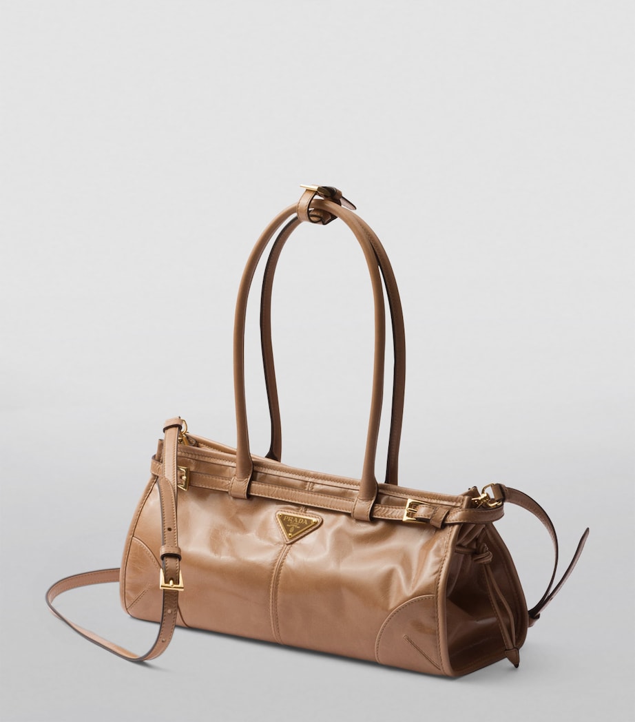 Medium Leather Top-Handle Bag F0LT6 Image 2