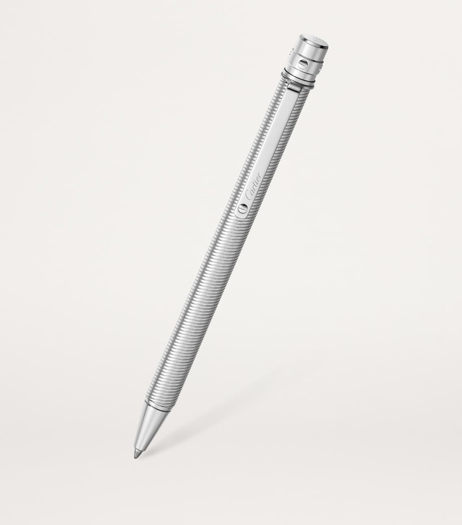 Santos de Cartier Ballpoint Pen SILVER Image 3