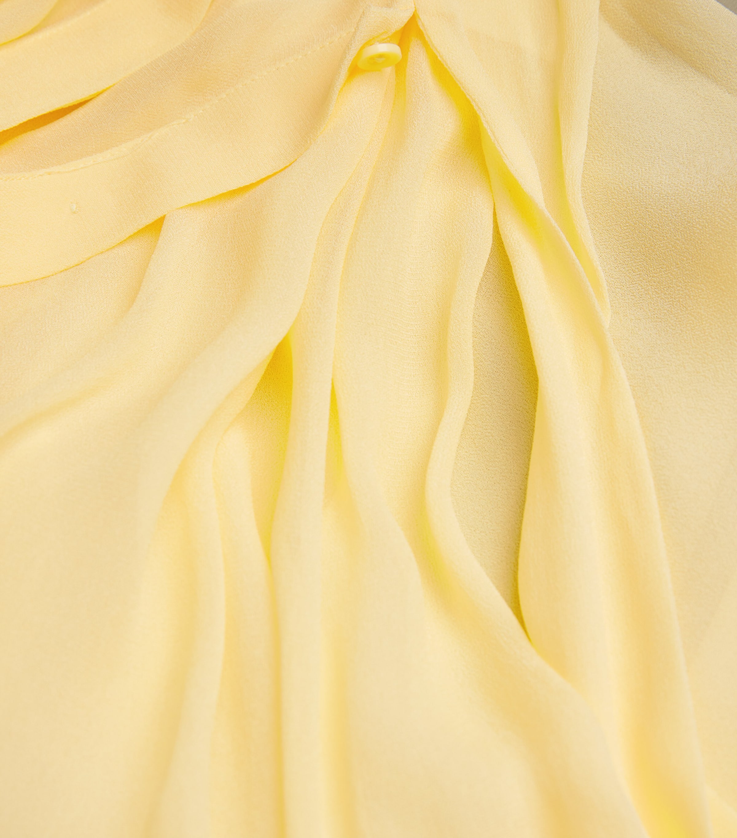 Tie-Neck Blouse F732 BUTTER Image 5