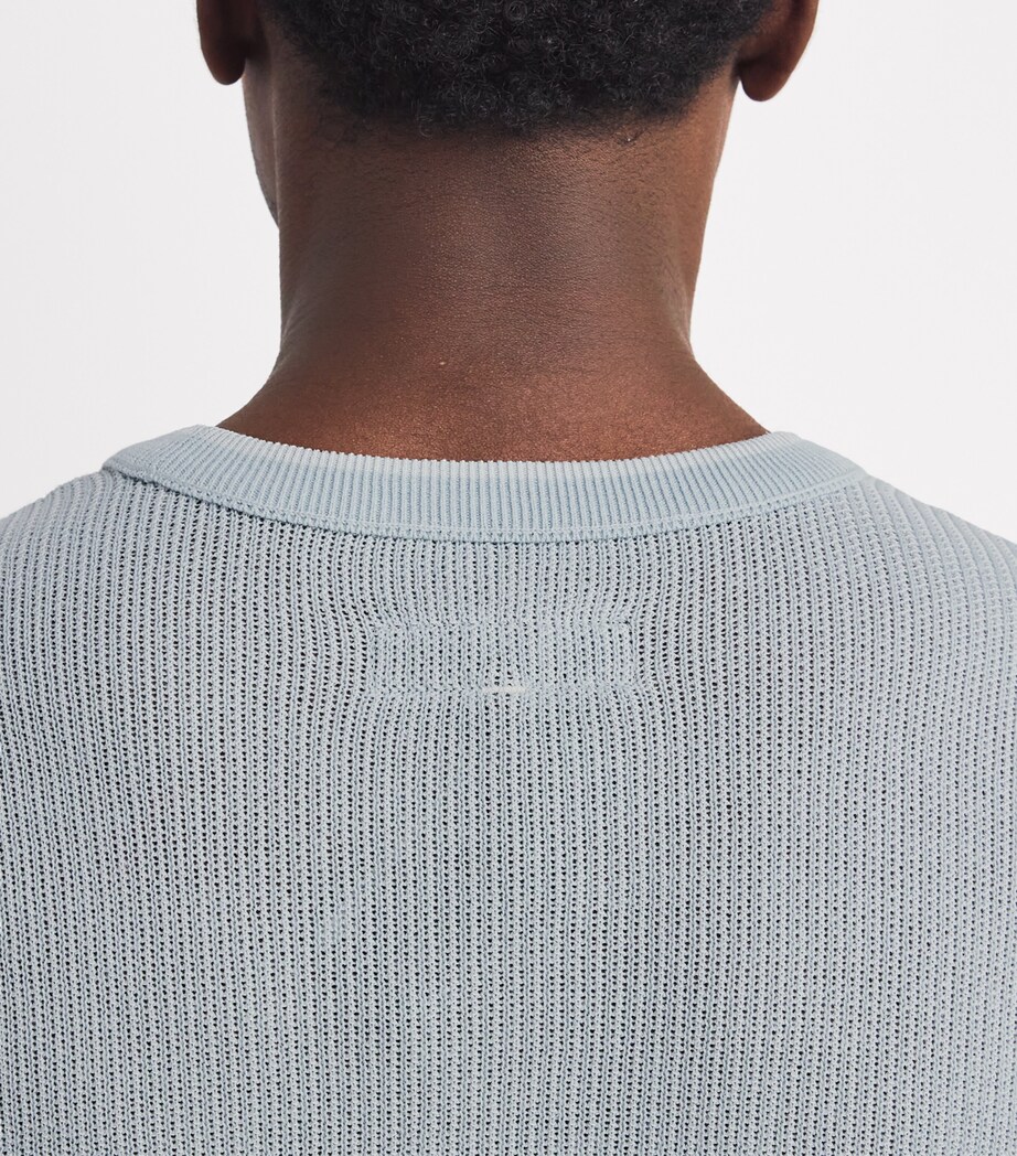 Cotton-Blend Sweatshirt LTBLUE Image 6